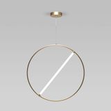 Подвесной светодиодный светильник с регулировкой цветовой температуры и яркости 90282/1 бронза — фото 1