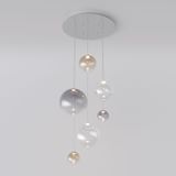 Подвесной светодиодный светильник со стеклянными плафонами 50230 LED — фото 1
