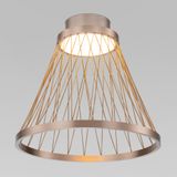 Потолочный светодиодный светильник 40018/1 LED коричневый — фото 1