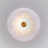 Светодиодный светильник с мраморным рассеивателем 40341 LED черный — фото 1