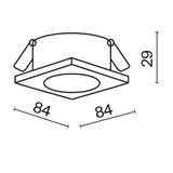 Фото DL083-01-GU10-SQ-B - 9