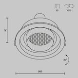 Фото DL113-GU10-01-RD-W - 7