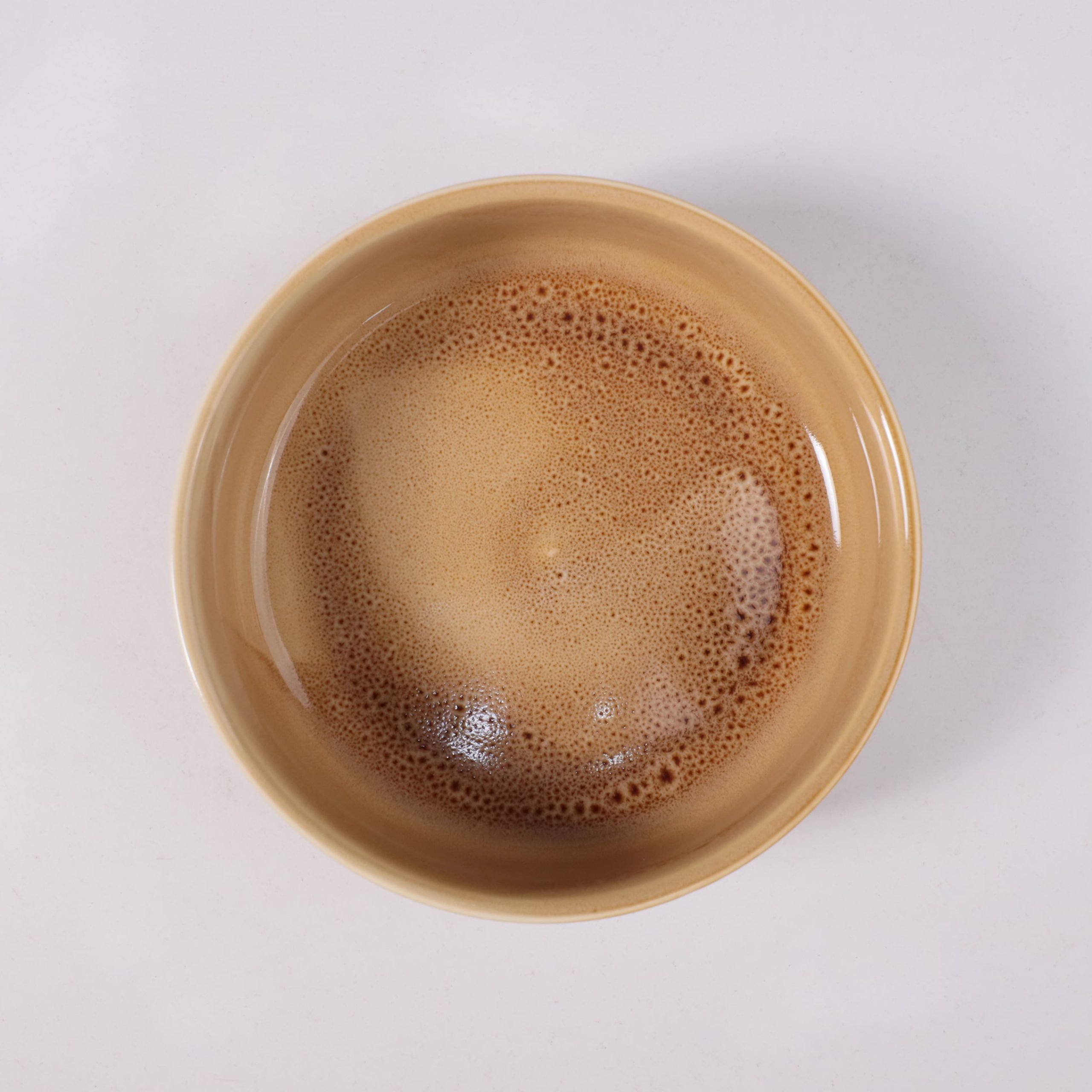 Боул-миска STRIA, фарфор, пшеничный, d16,5*5,5см