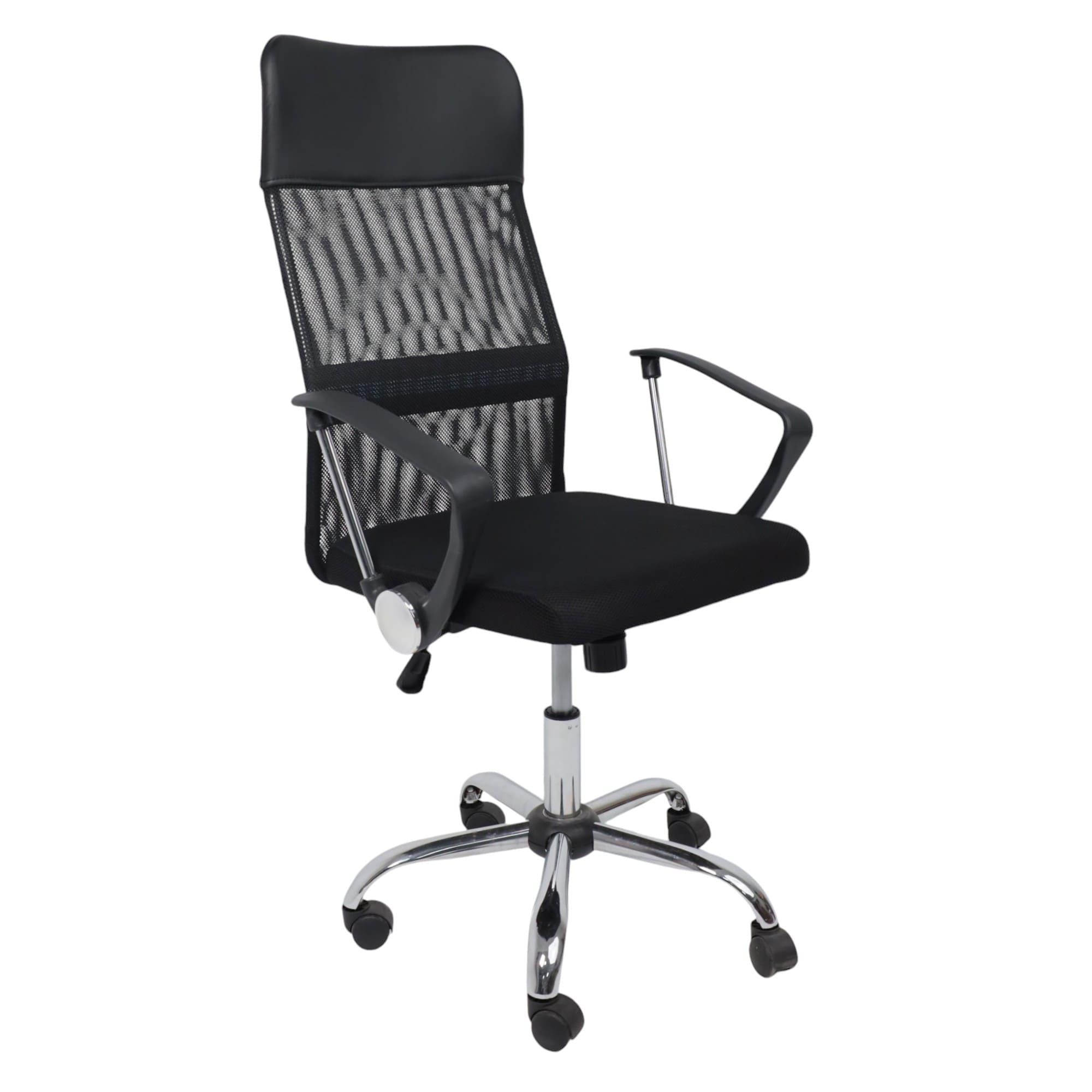 Кресло поворотное ARIA, черный, РБ