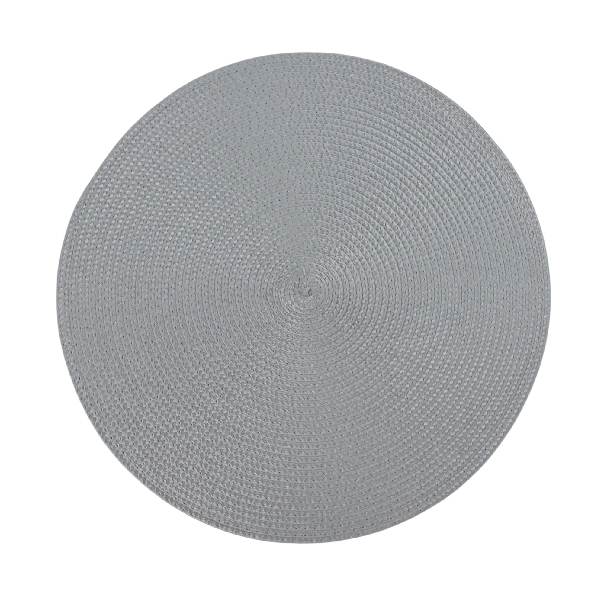 Подставка сервировочная BLISS, круглая, светло-серый, 38см
