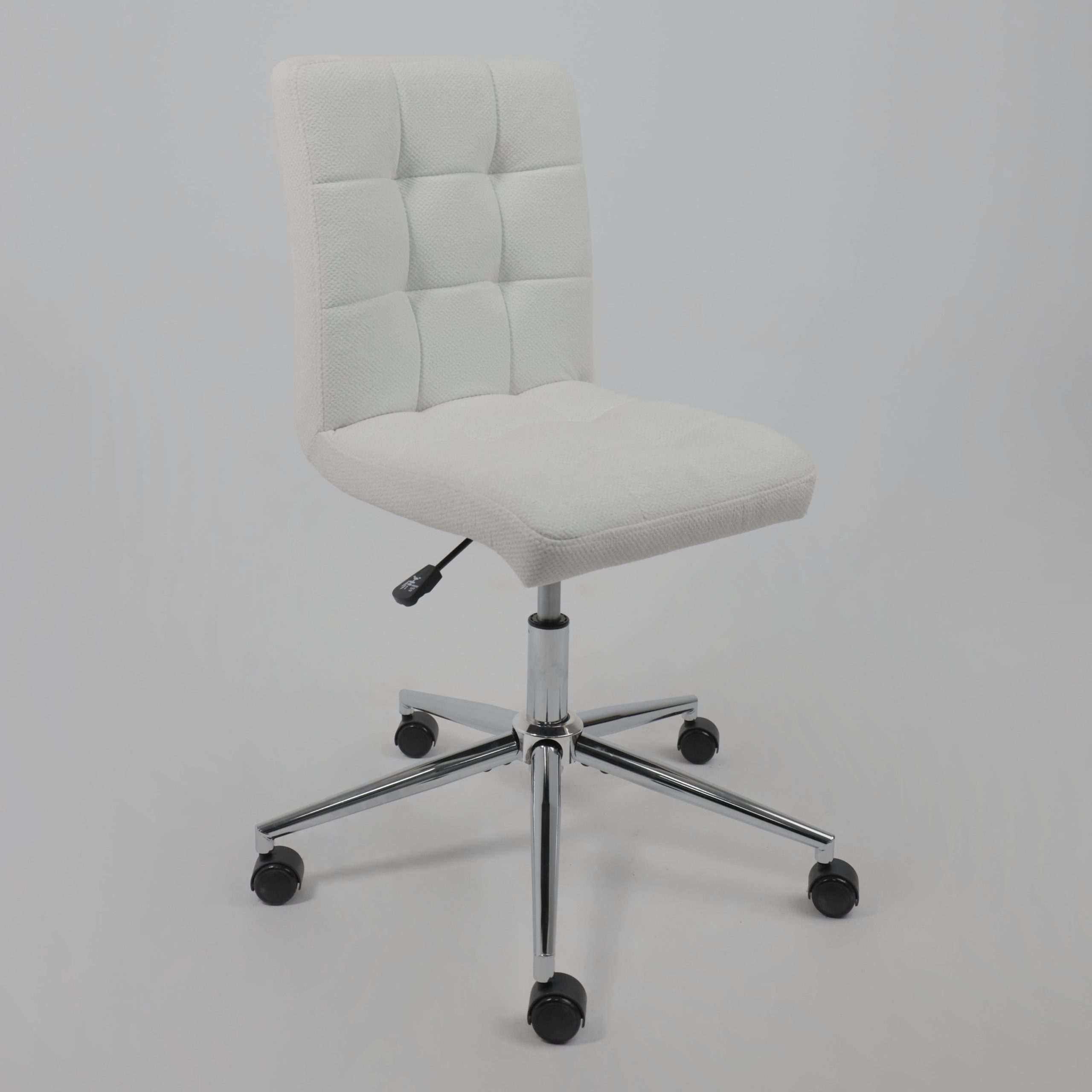 Кресло Роза квадрат, Buble White 15, букле/белый