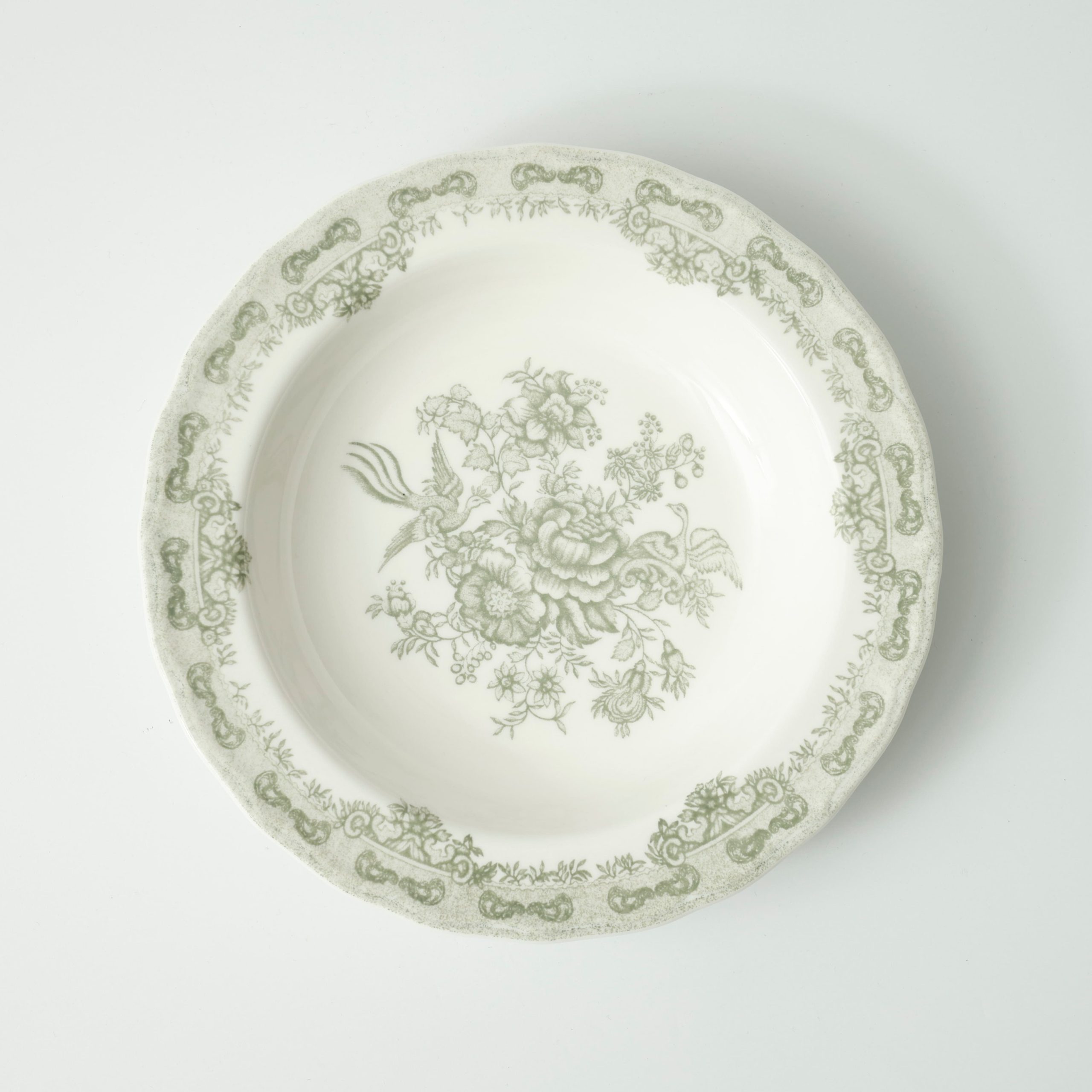 Блюдо глубокое BLOSSOM, керамика, зеленый, d20,4*4,8см
