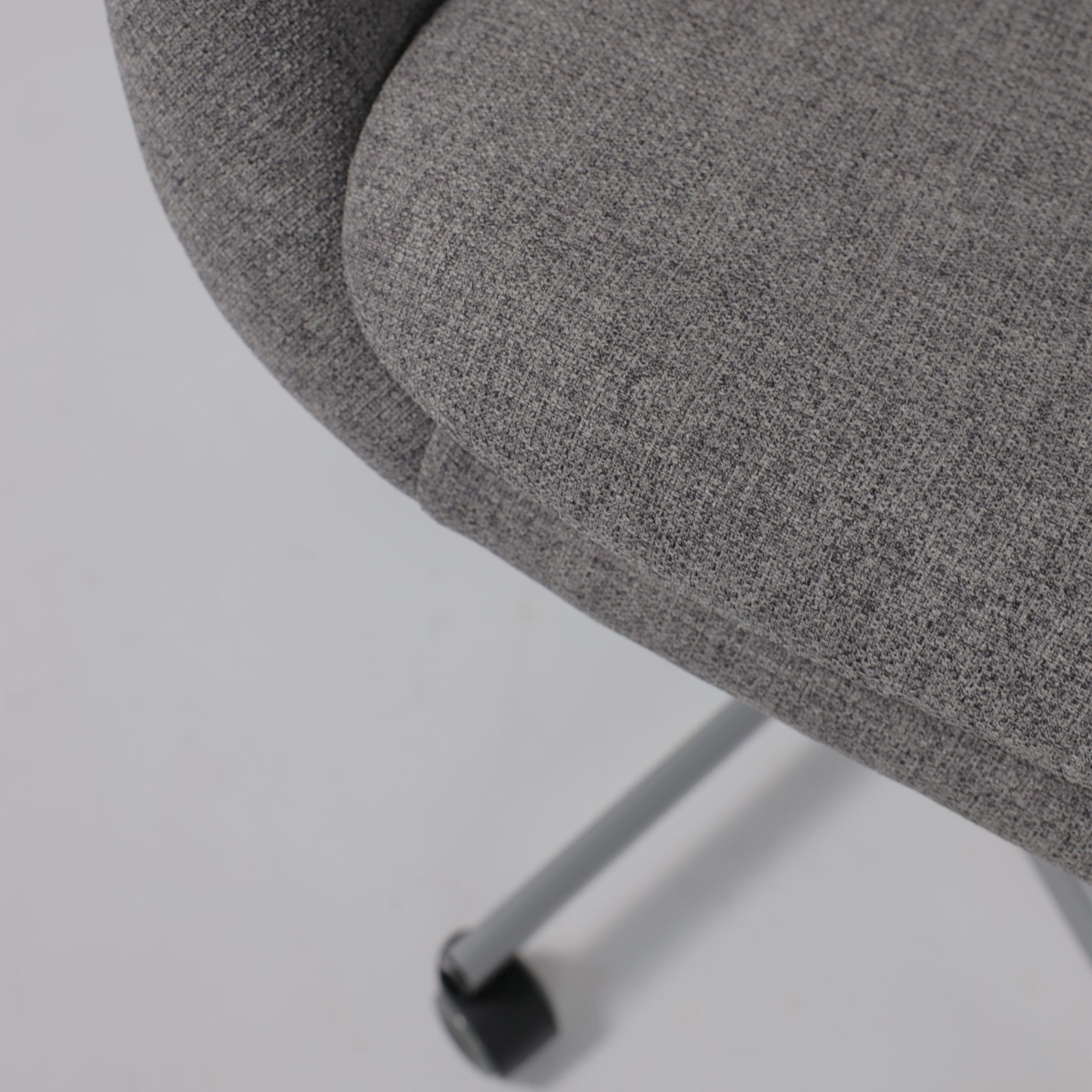 Кресло поворотное ELENA, ткань, серый