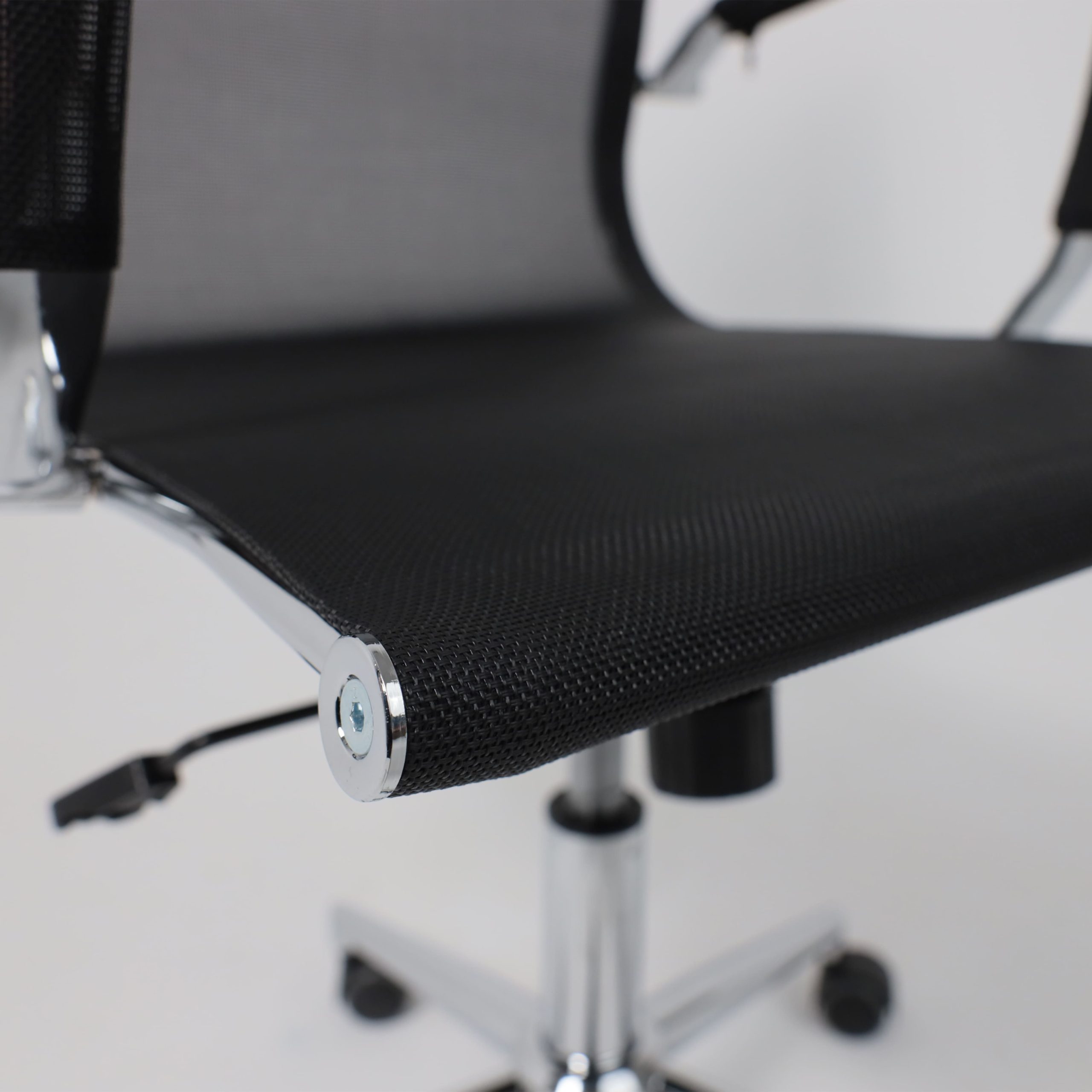 Кресло поворотное MARX, сетка, чёрный