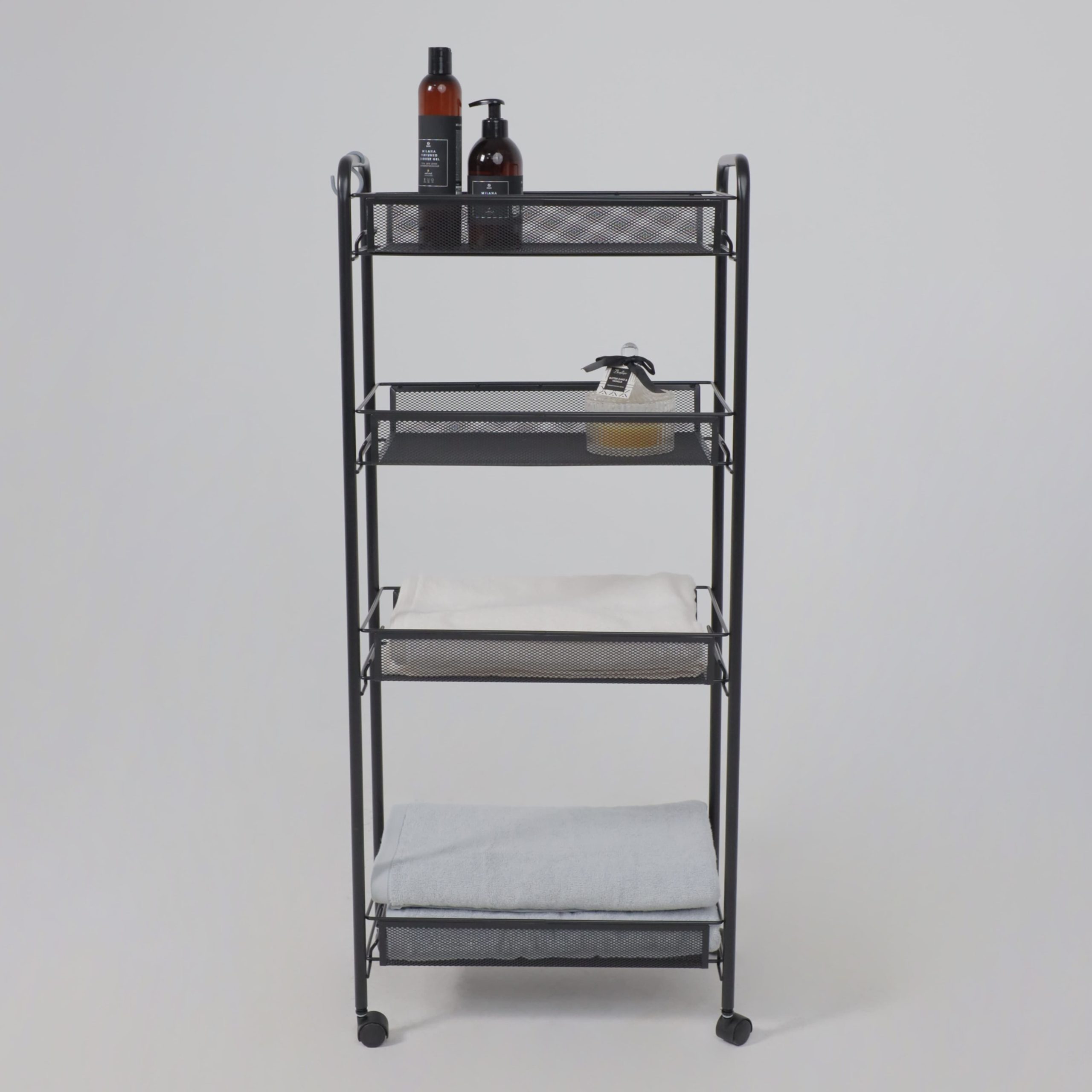 Этажерка Ладья 24К, (черный)