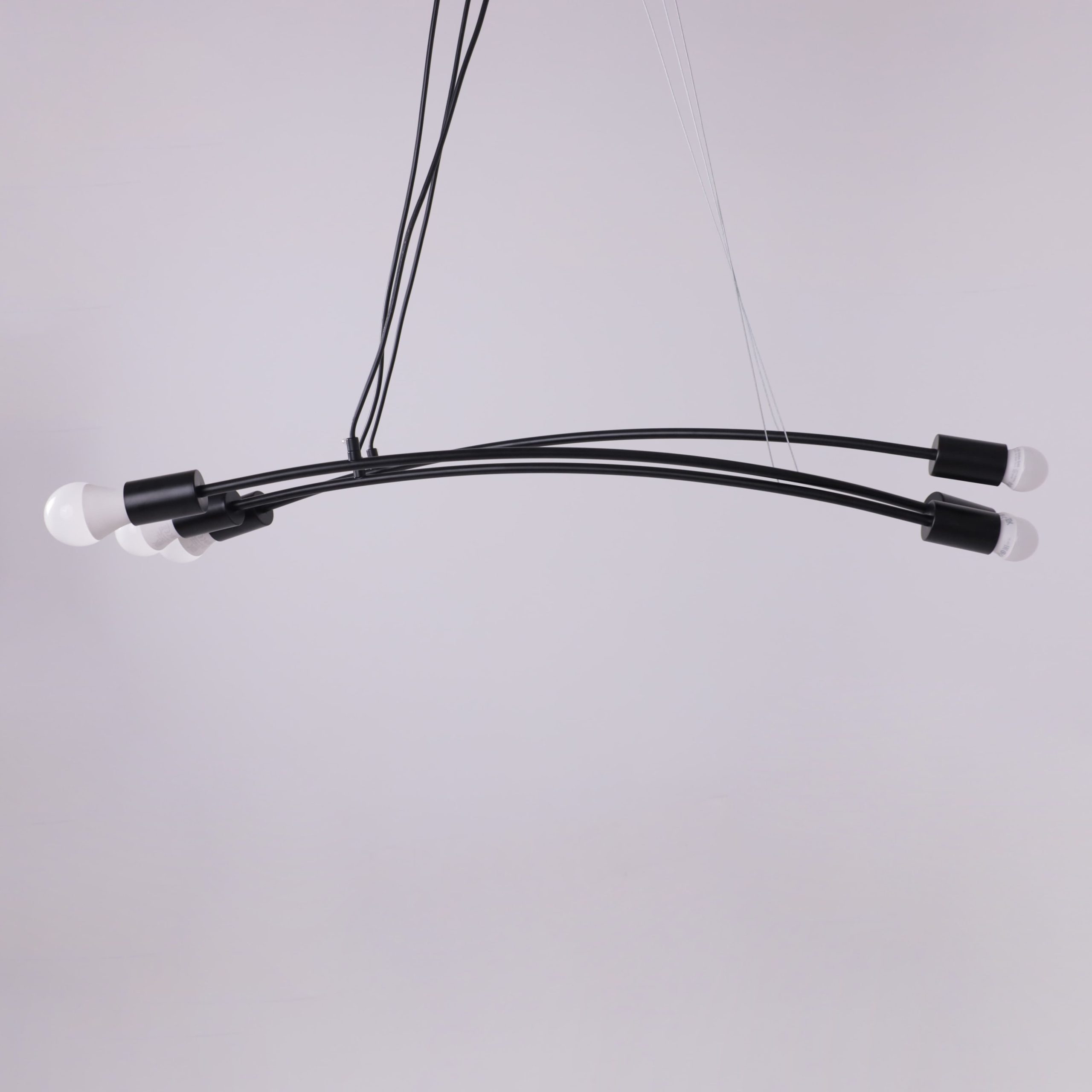 Светильник WEB, потолочный, 6*E27, черный