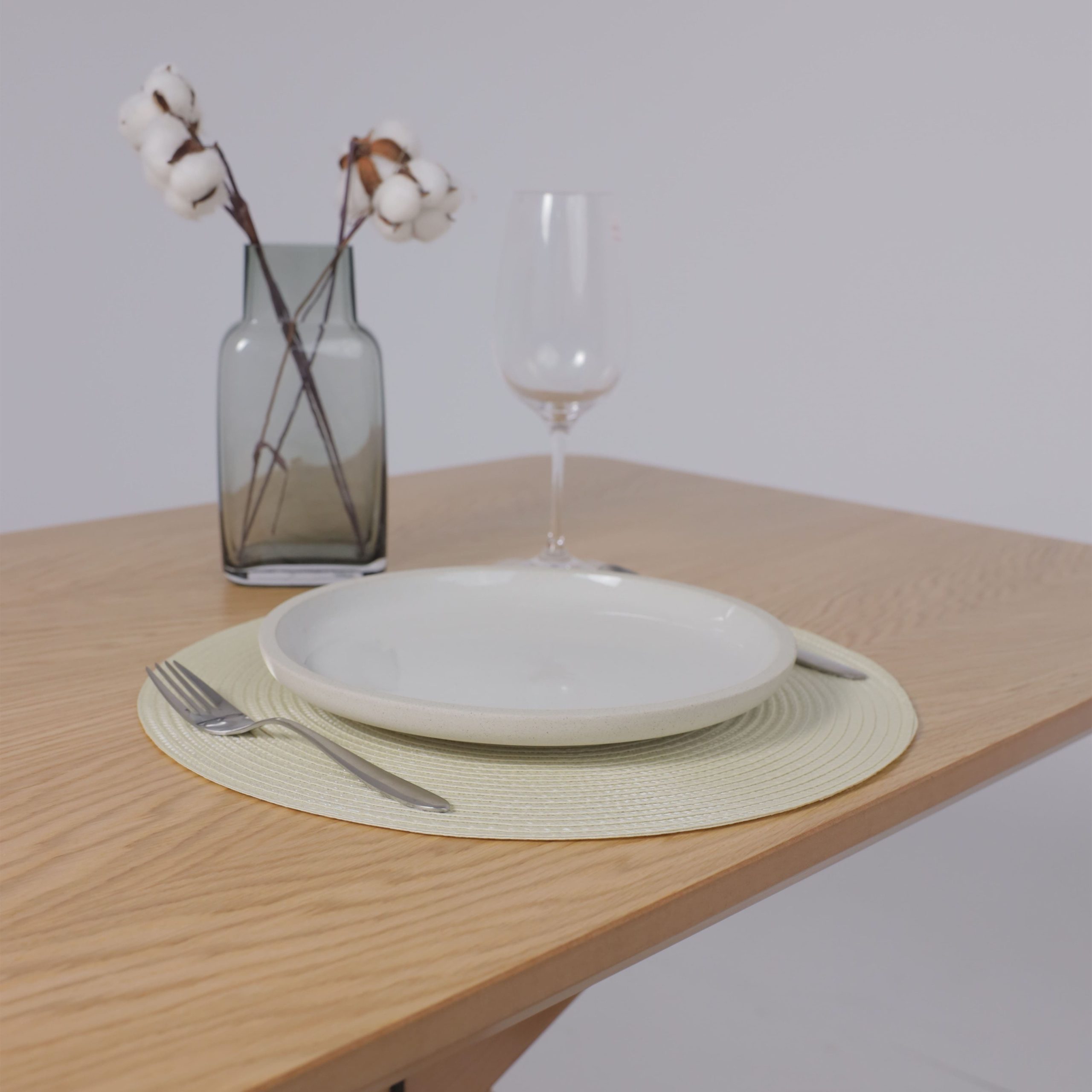 Подставка сервировочная BLISS, круглая, темно-бежевый, 38см