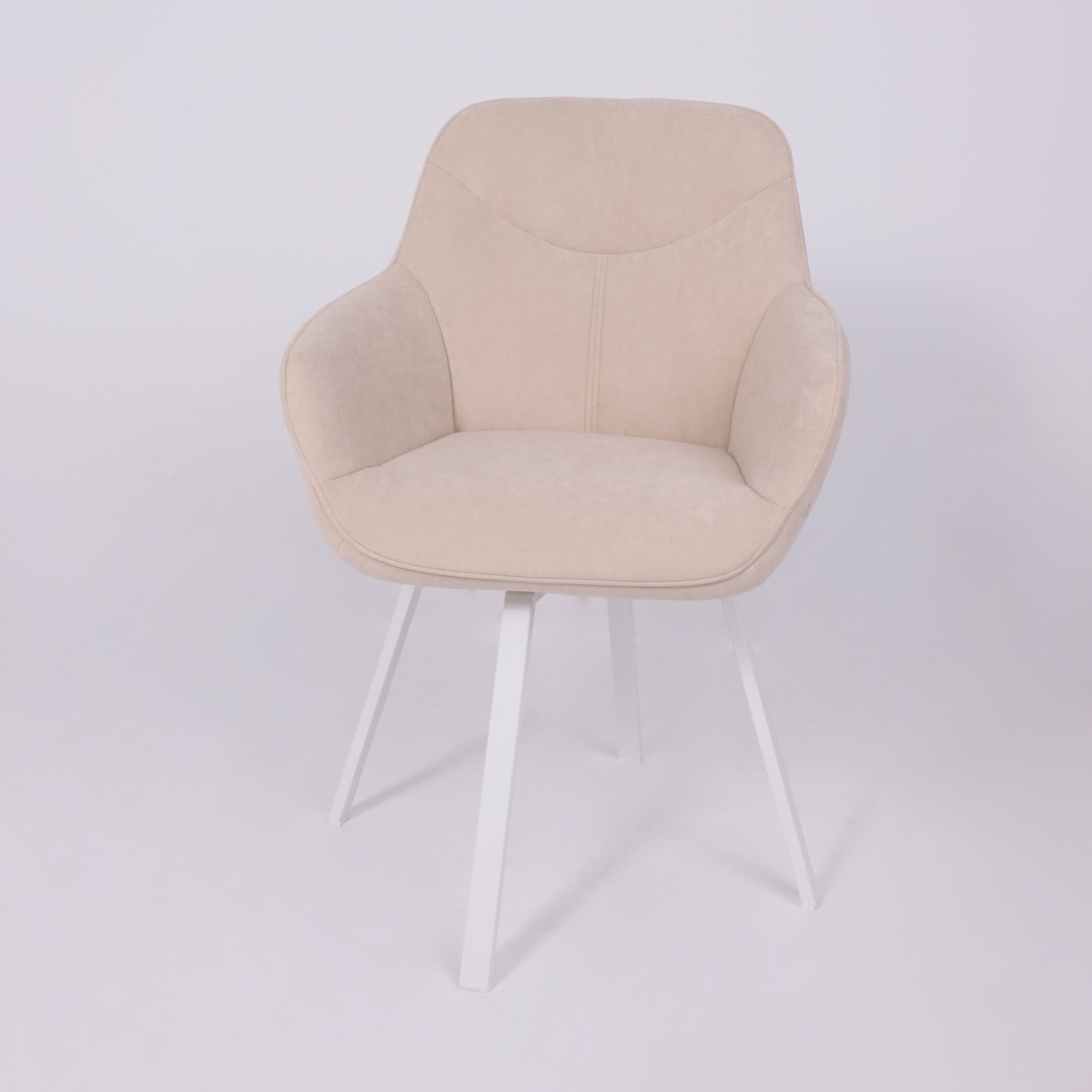 Стул ROMEO SMILE 360, b03 CREAM LUXбелый