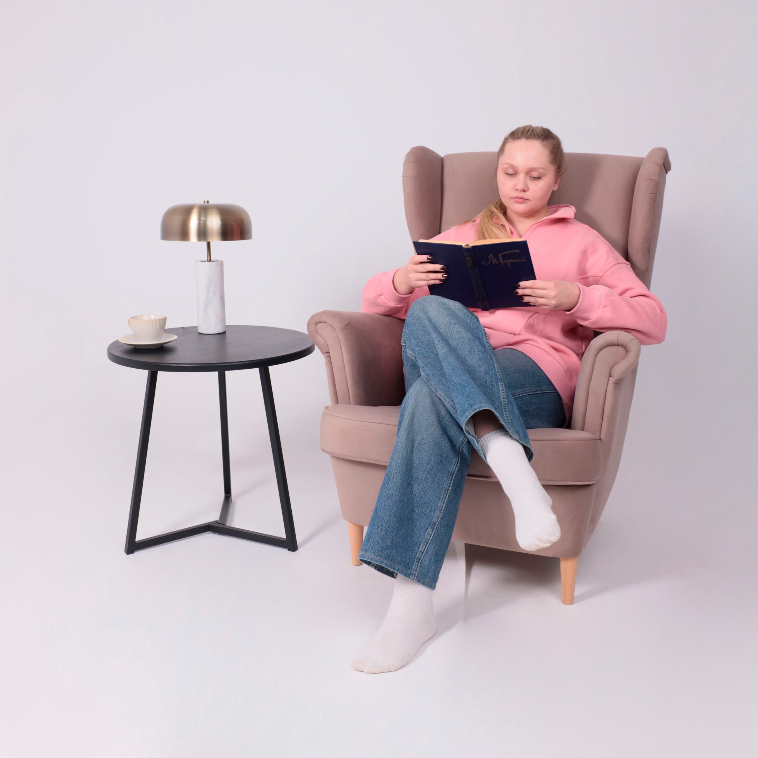 Светильник MOON, настольный, 2*G9, белый