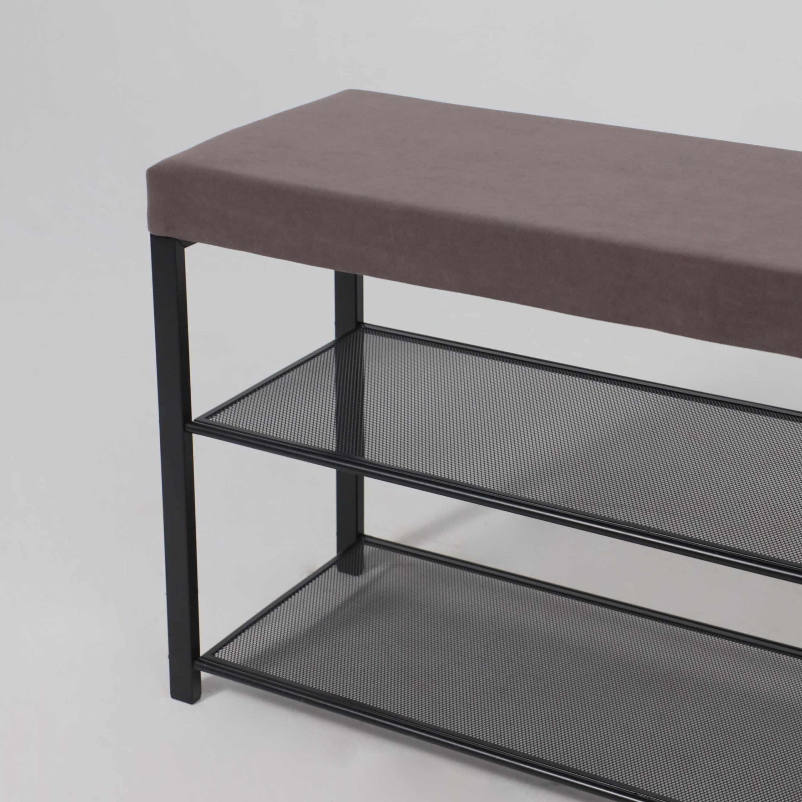 Банкетка ТОРОНТО 33С, серый/черный