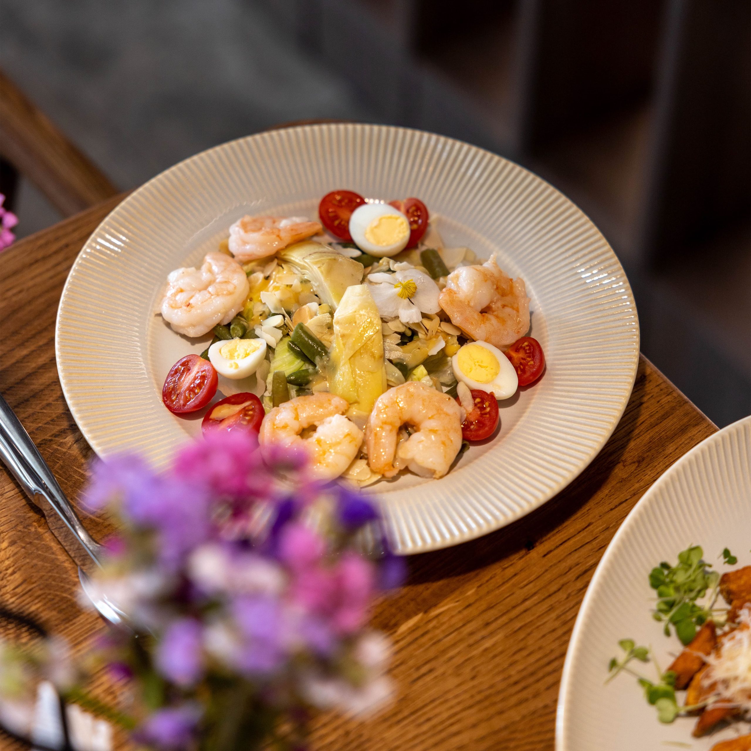 Блюдо AURORA, фарфор, айвори, d25.5*3см