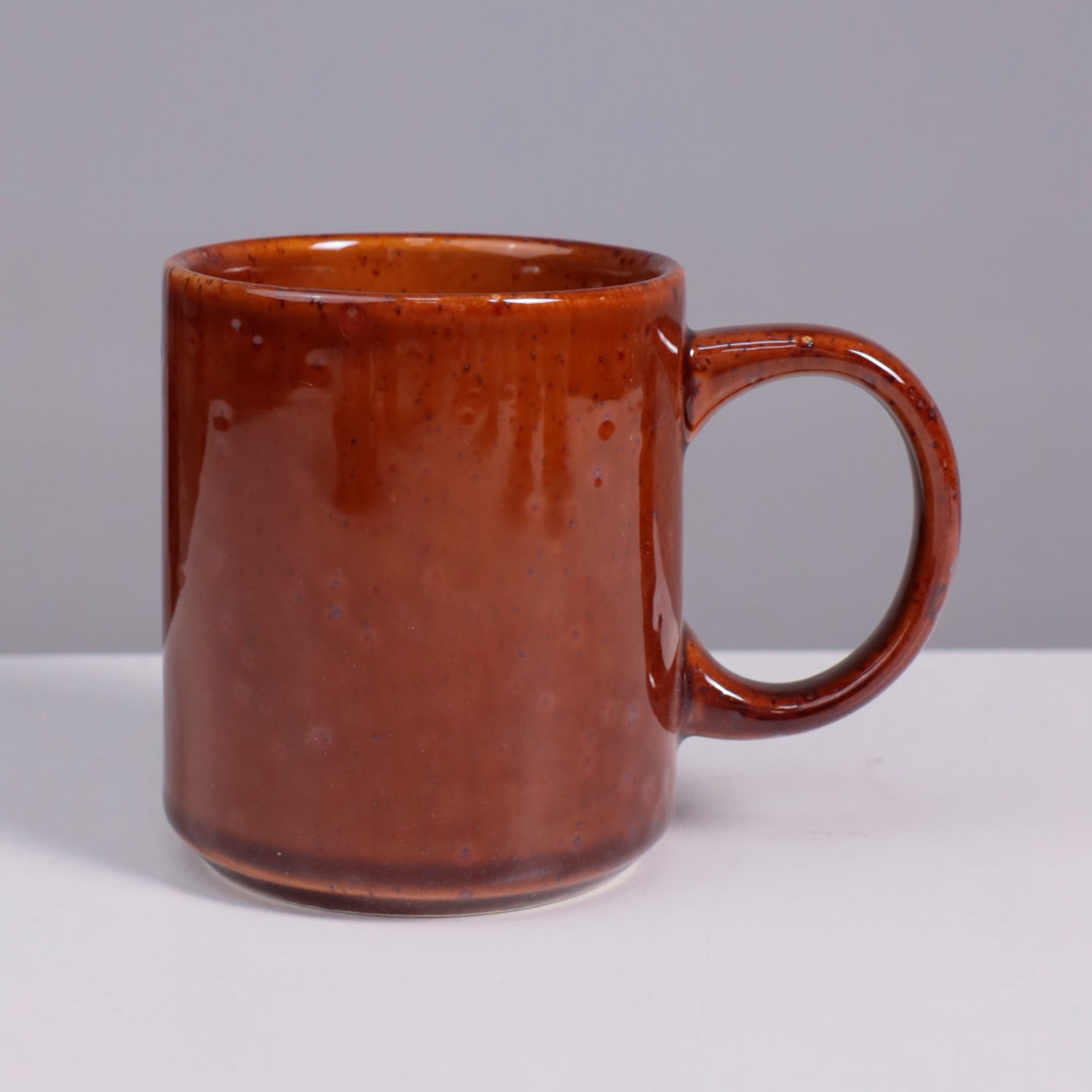 Кружка OPALUS, фарфор, каштановый, 350мл