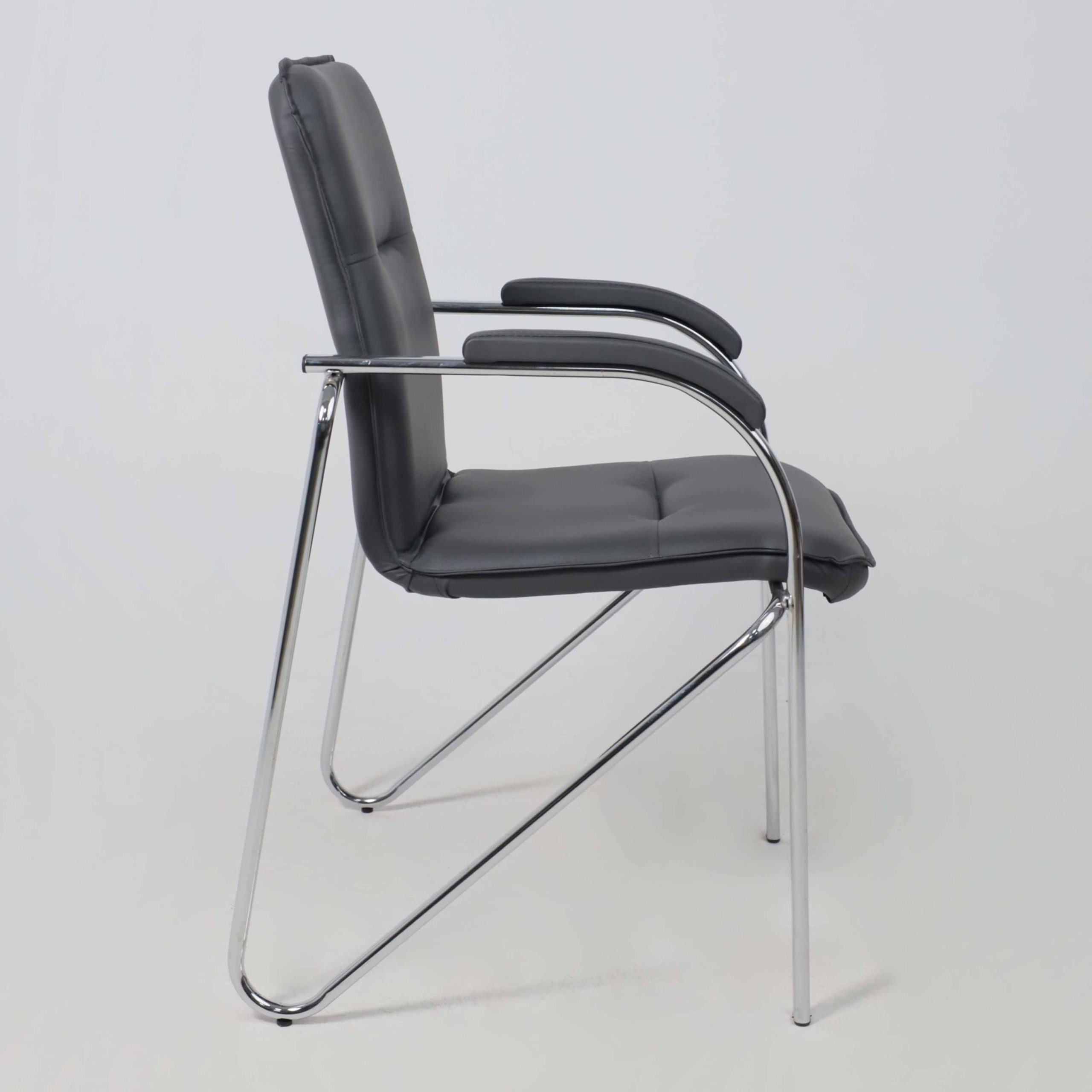 Кресло SAMBA AKS-1 Pegasso темно-серый, мягкие подлокотники