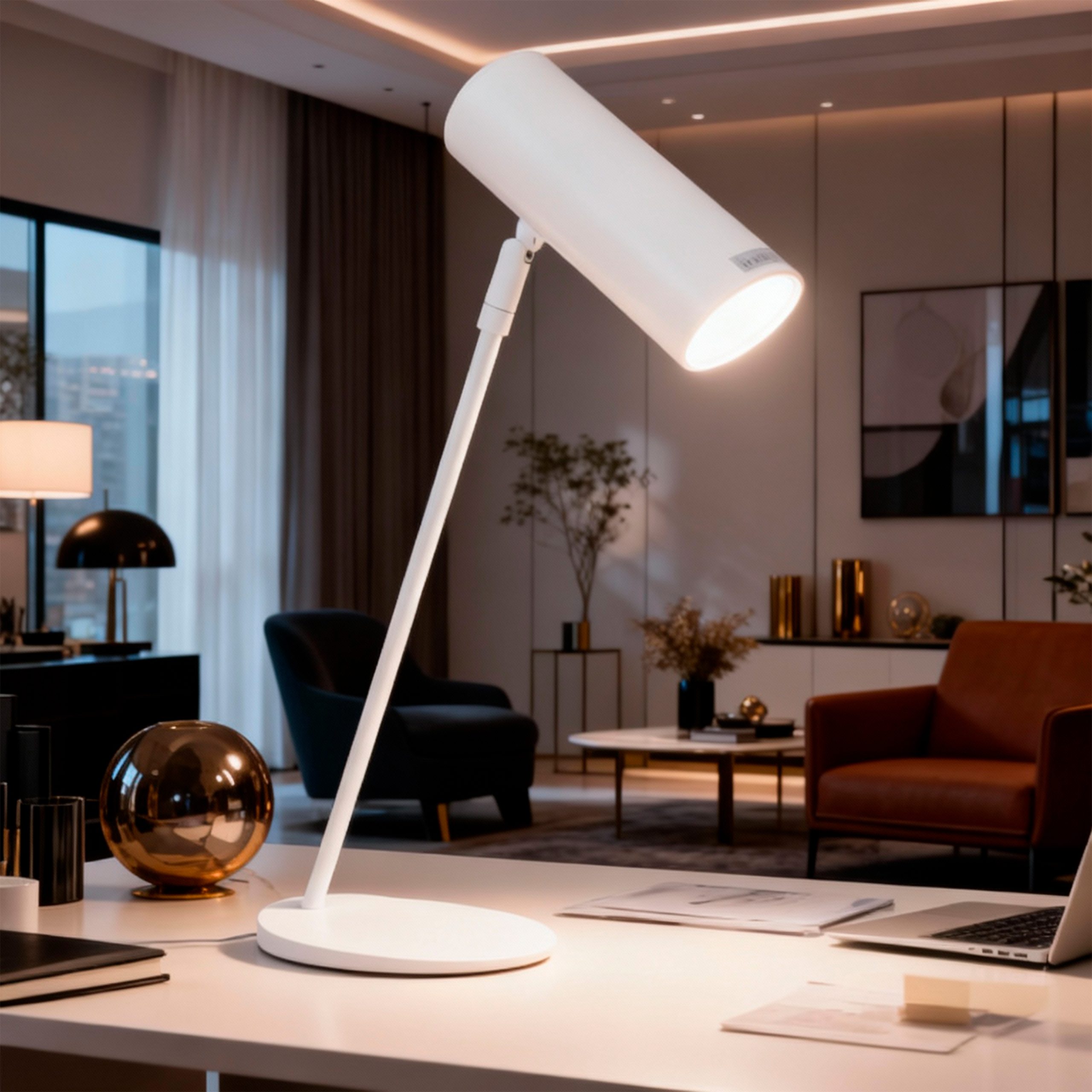 Светильник PIXAR, настольный, GU10, белый