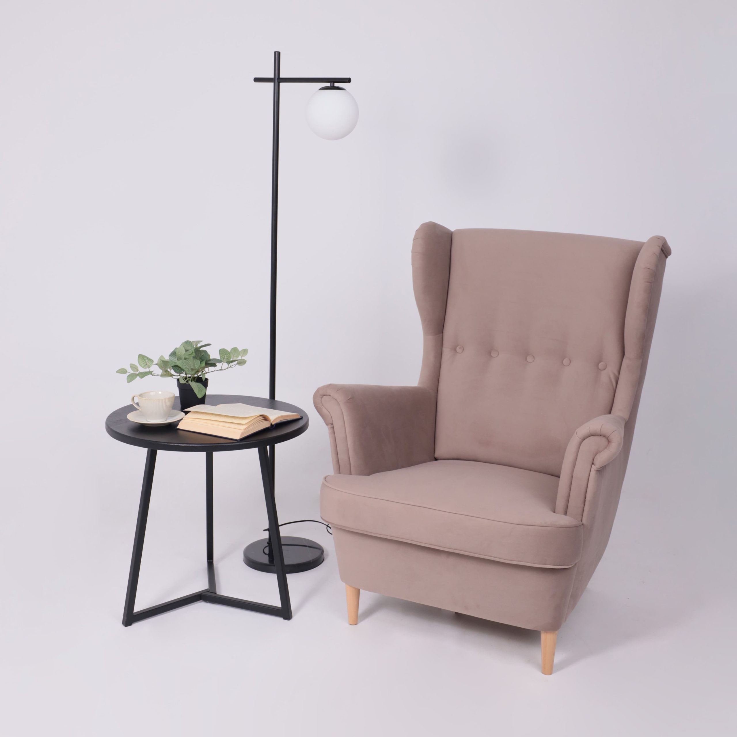 Светильник SATELLITE L, напольный, E27, черный