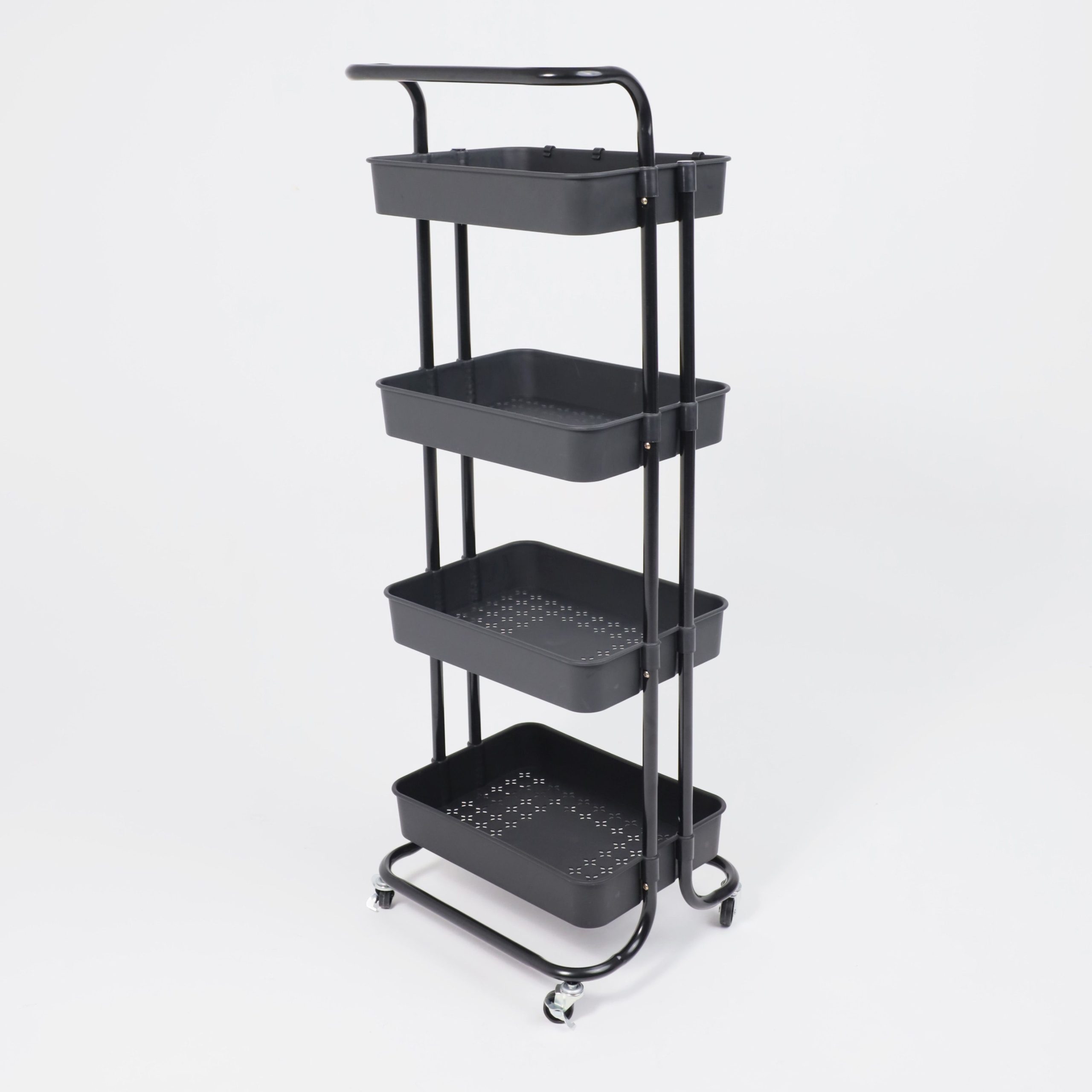 Этажерка RIMMA, черная