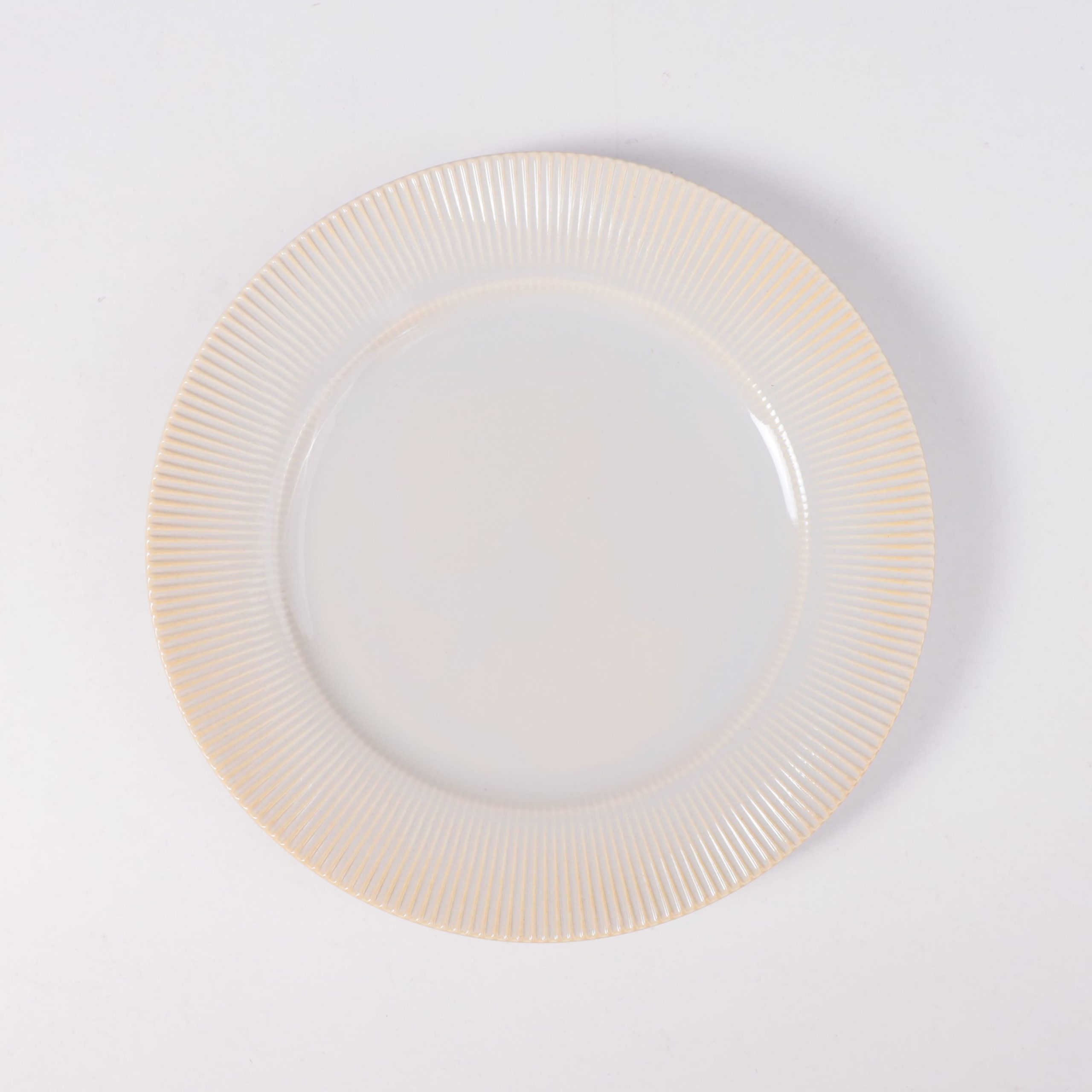 Блюдо AURORA, фарфор, айвори, d25.5*3см