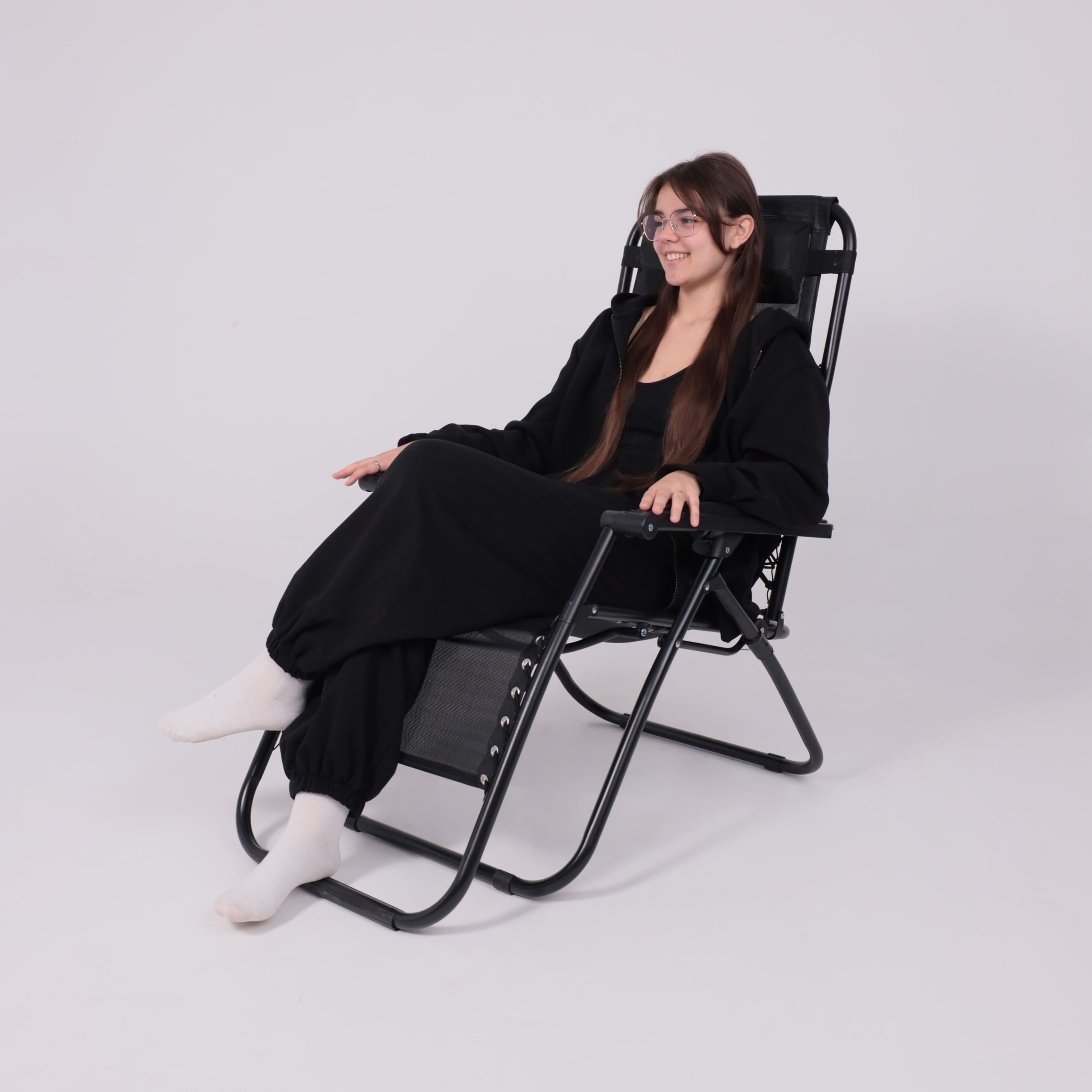 Кресло садовое SARDINIA, черный