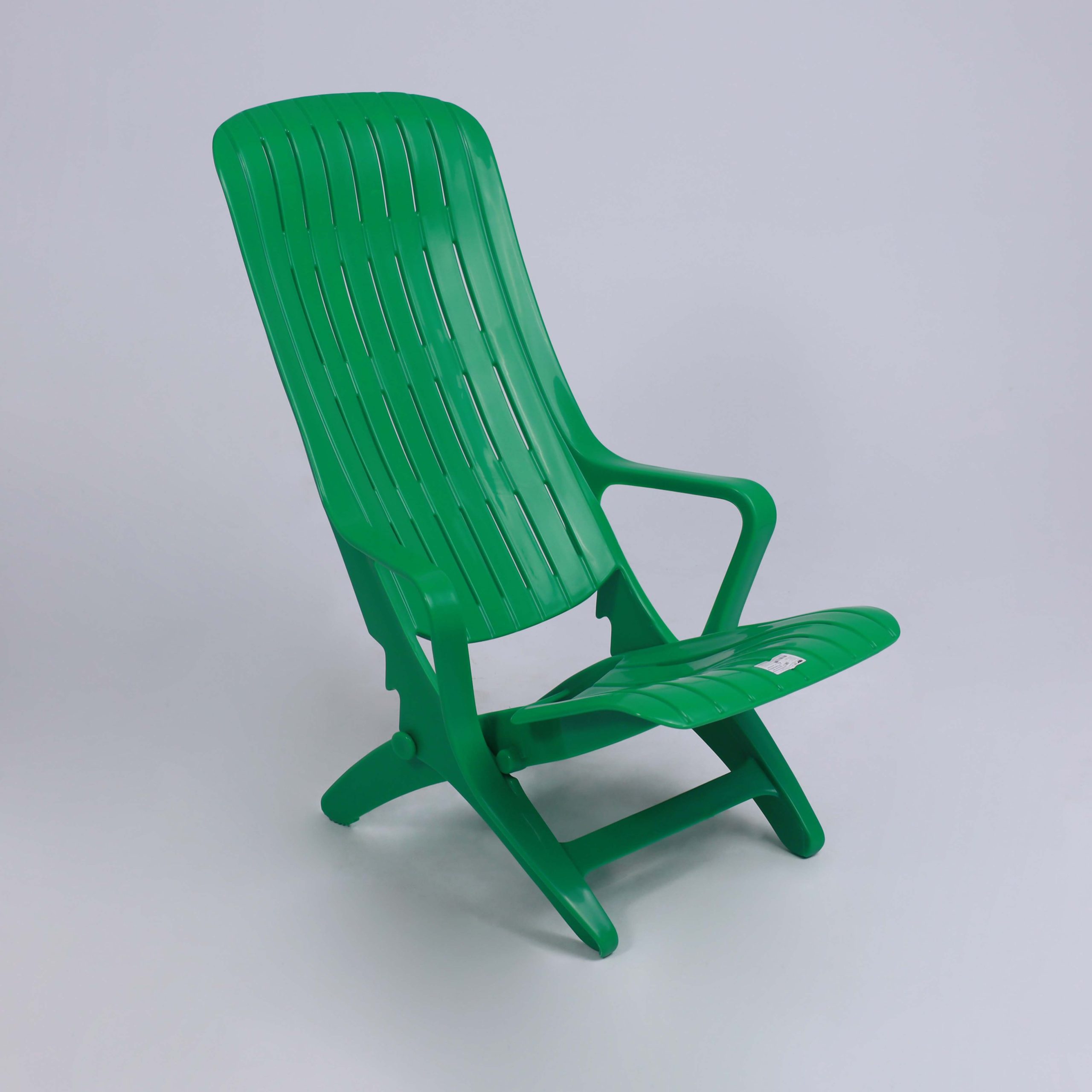 Шезлонг №1 (610*900*930)мм, зеленый