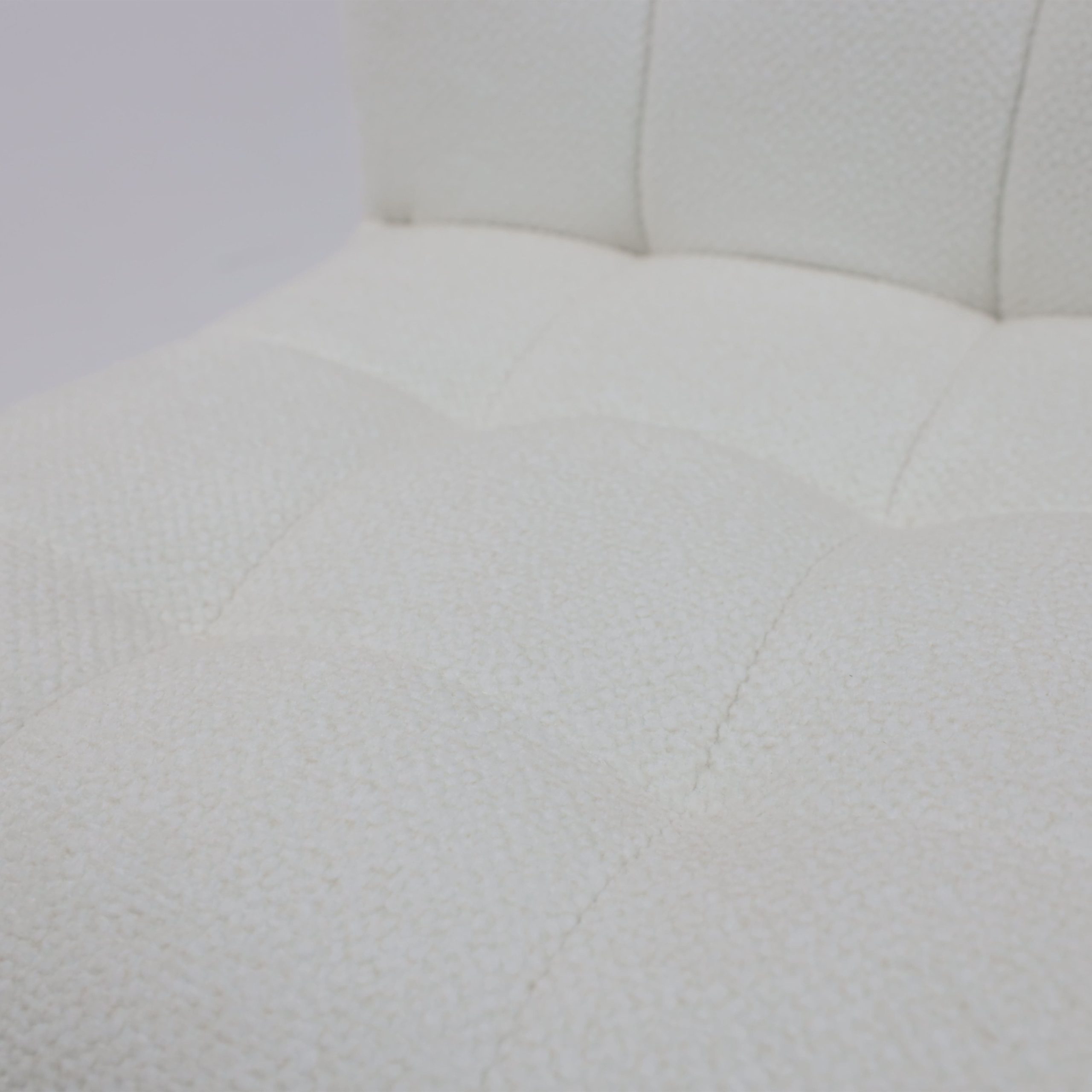 Кресло Роза квадрат, Buble White 15, букле/белый