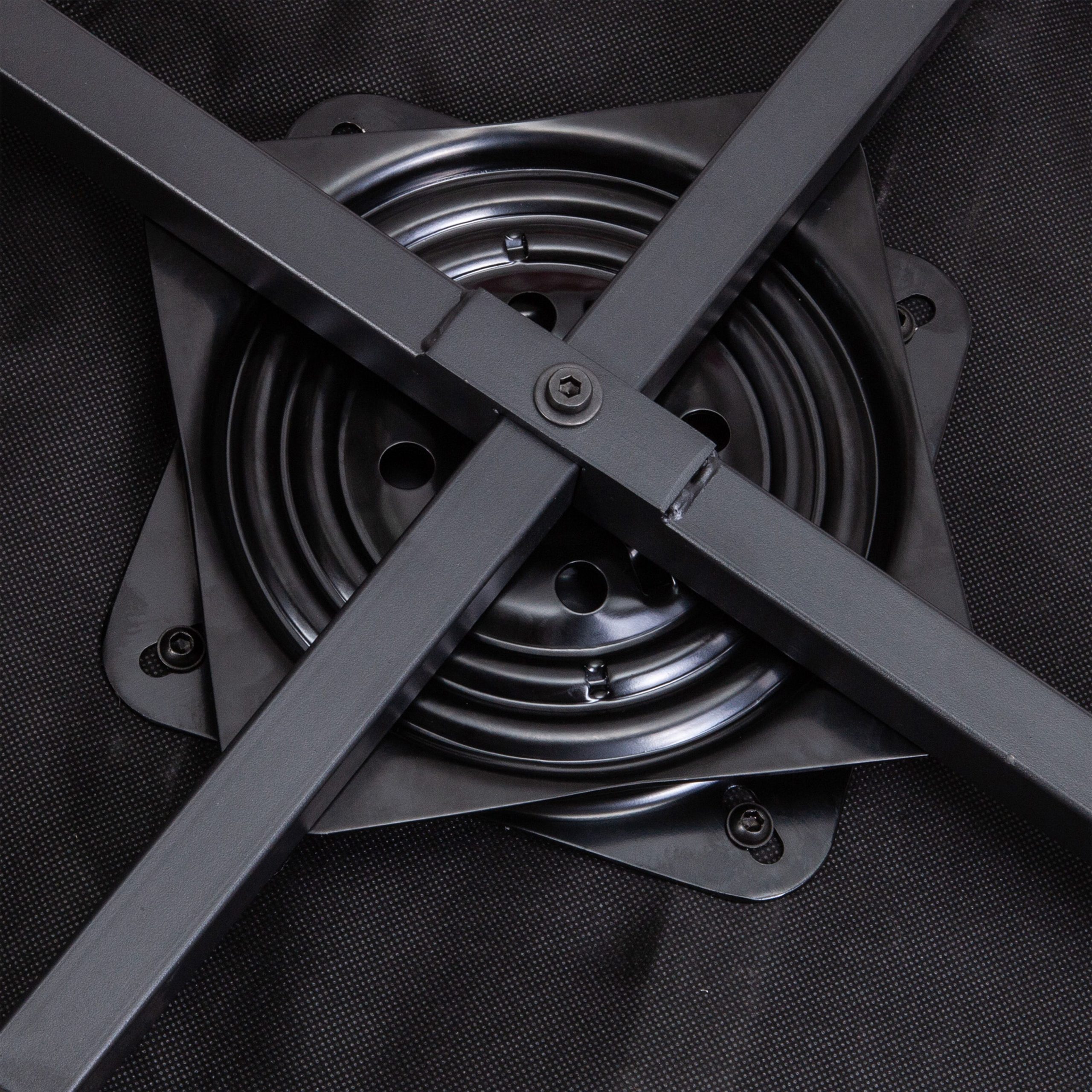 Кресло MELON, поворотное, серый/черный