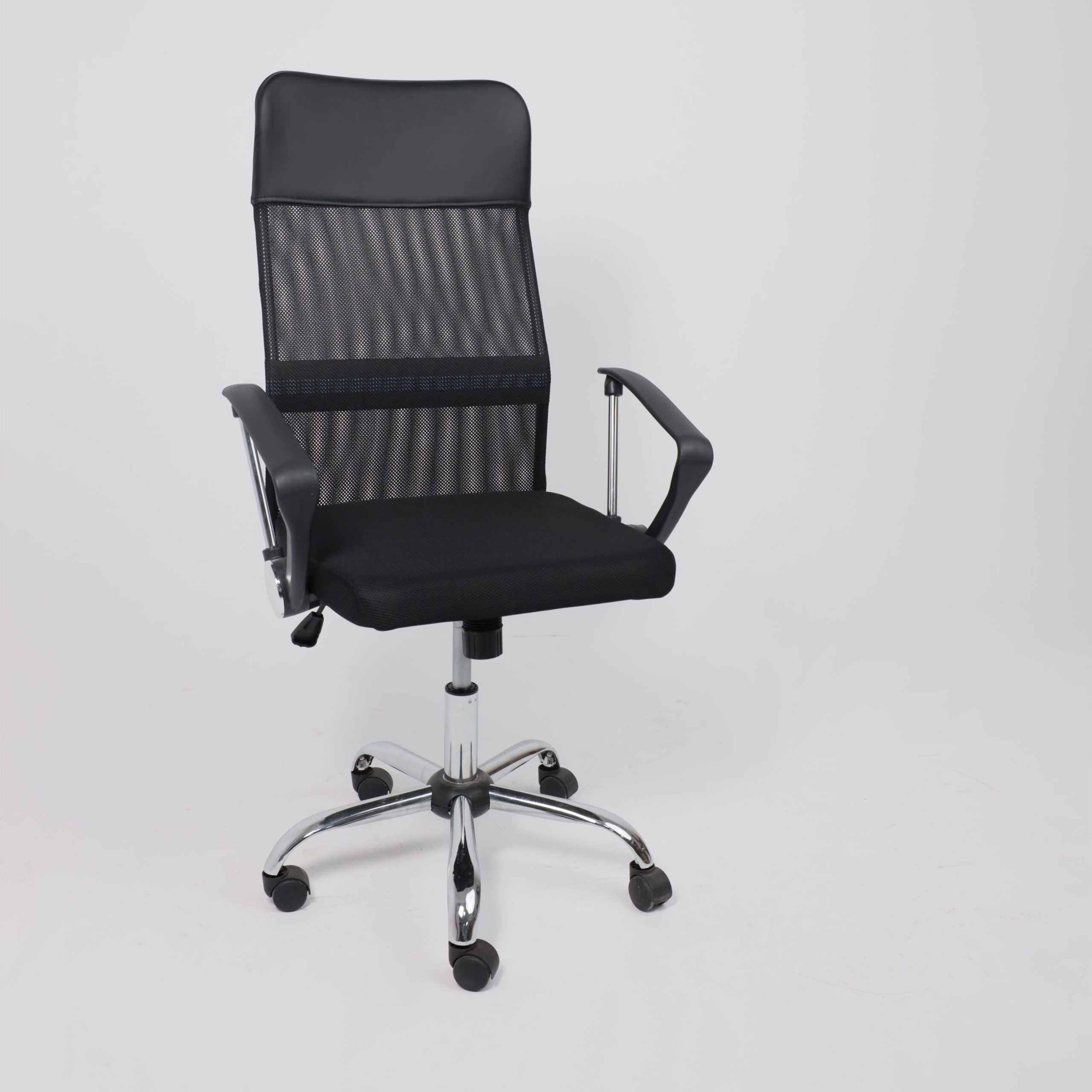 Кресло поворотное ARIA, черный, РБ