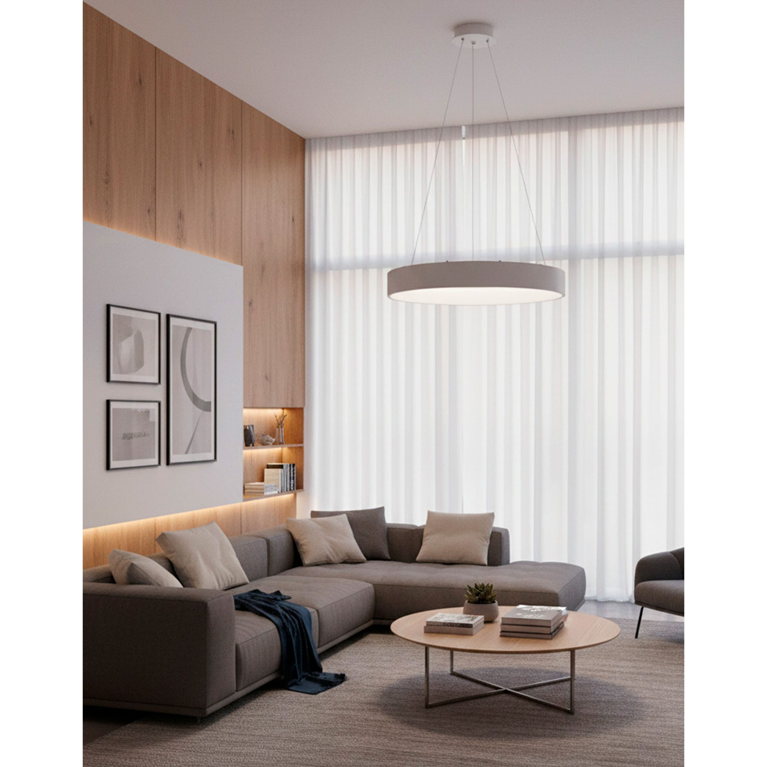 Светильник RING, потолочный, LED, белый