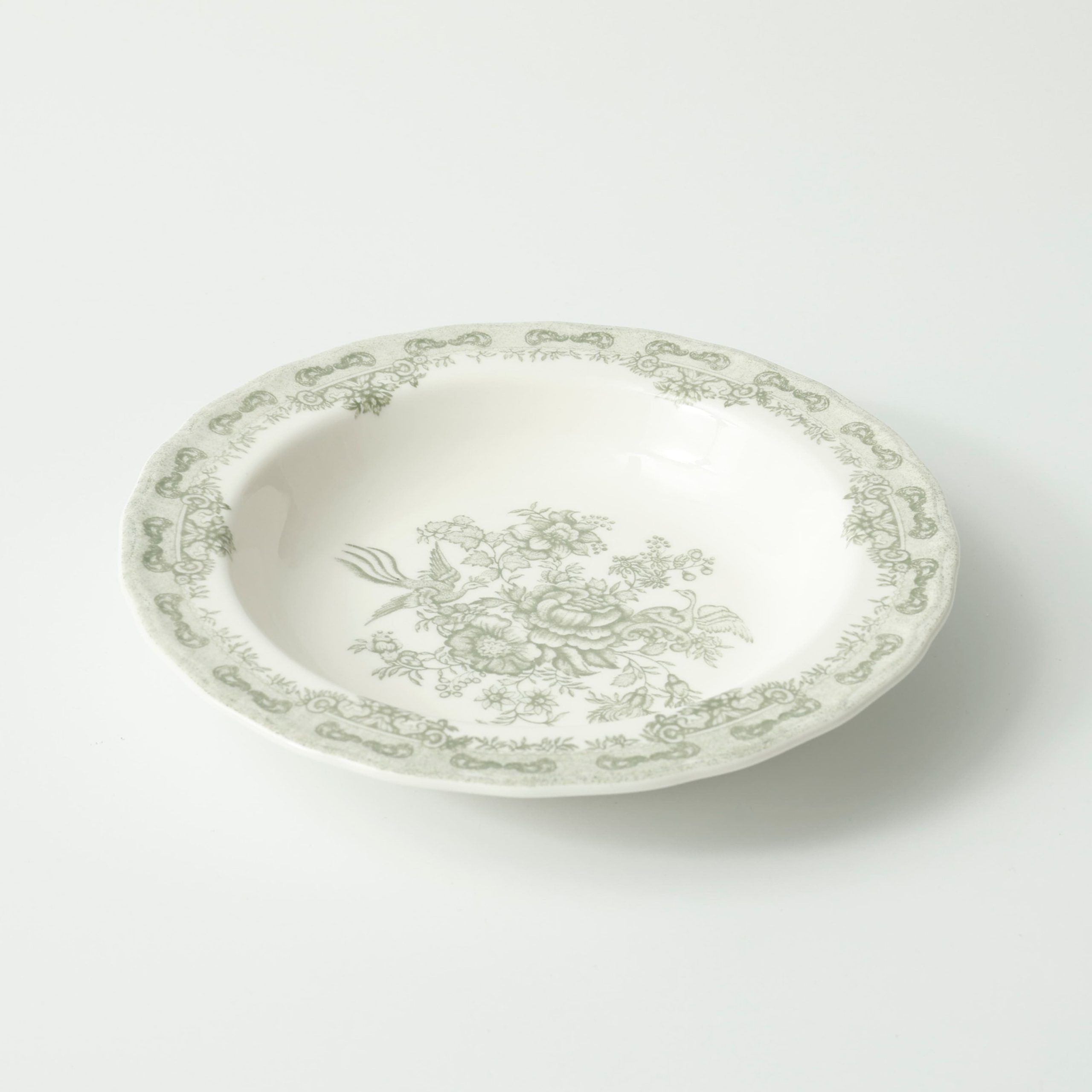 Блюдо глубокое BLOSSOM, керамика, зеленый, d20,4*4,8см