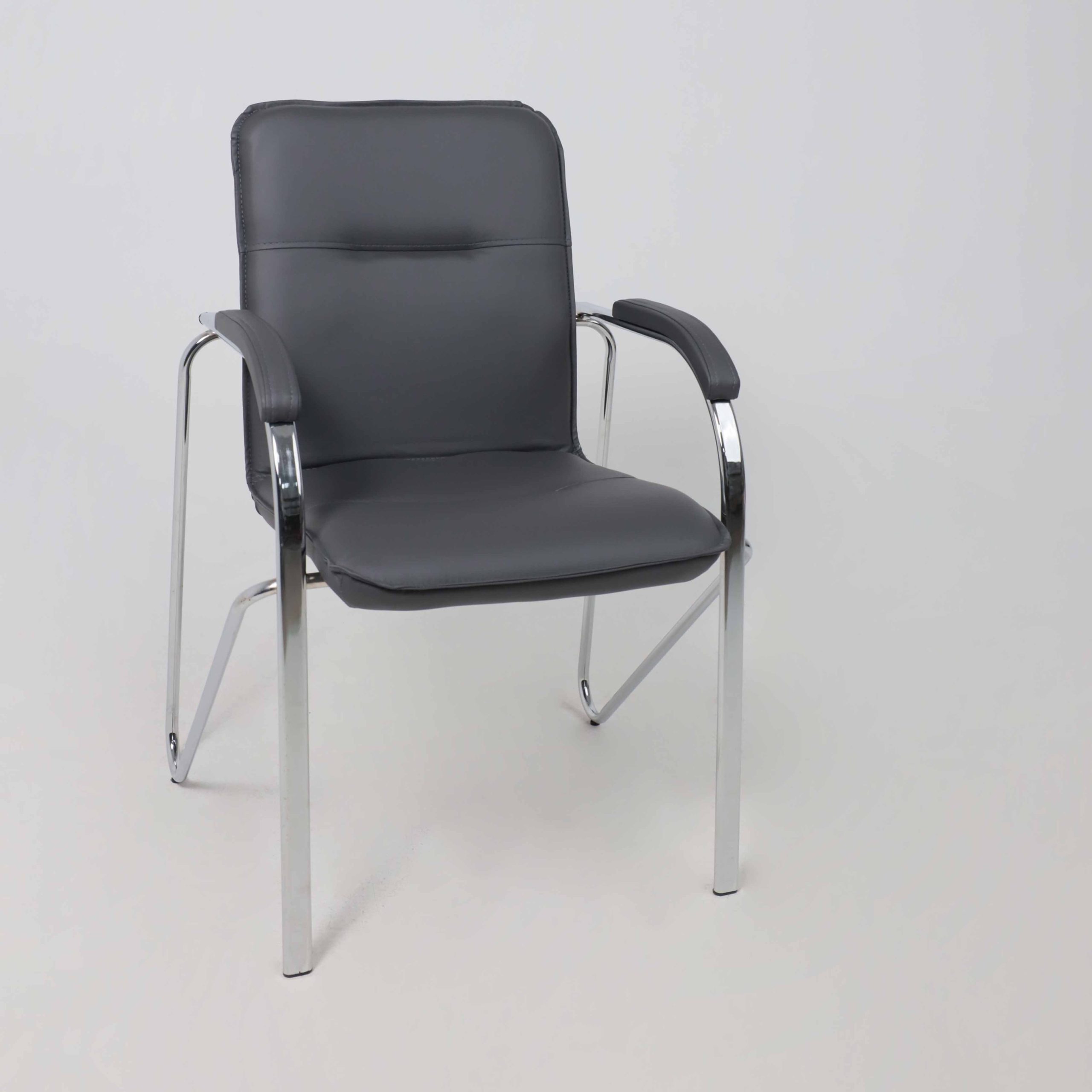 Кресло SAMBA AKS-1 Pegasso темно-серый, мягкие подлокотники