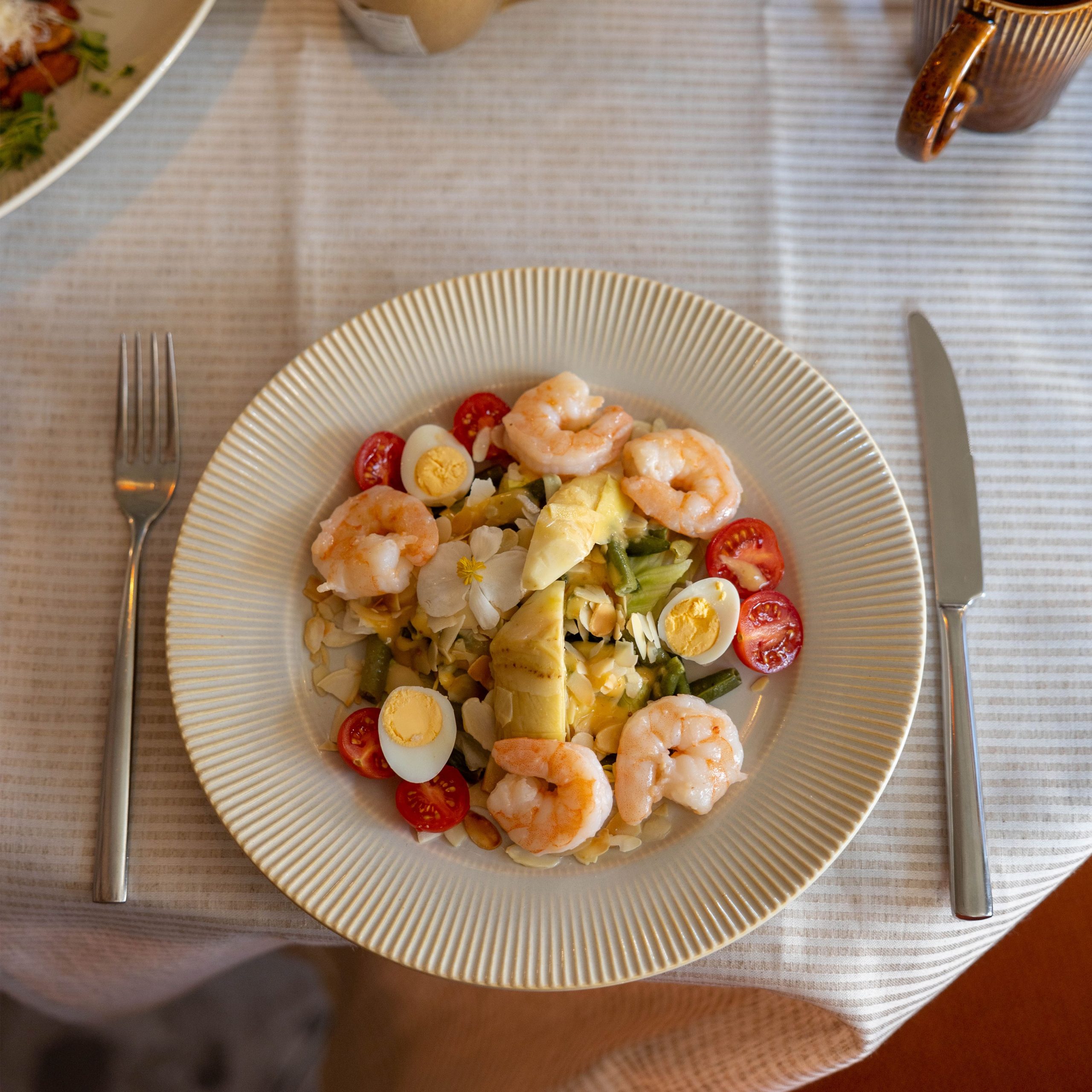 Блюдо AURORA, фарфор, айвори, d25.5*3см