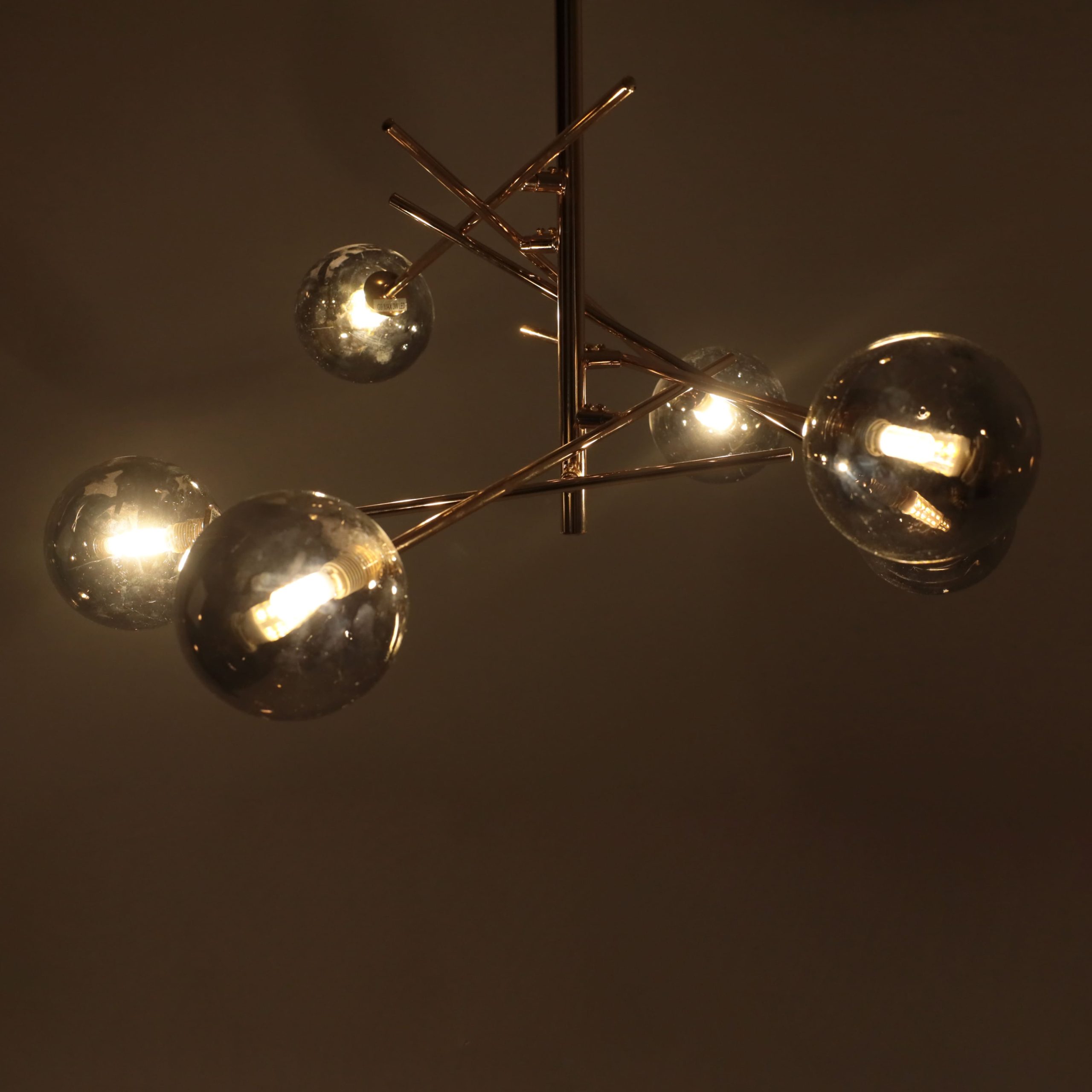 Светильник BUBBLE, потолочный, 6*G9, дымчатый