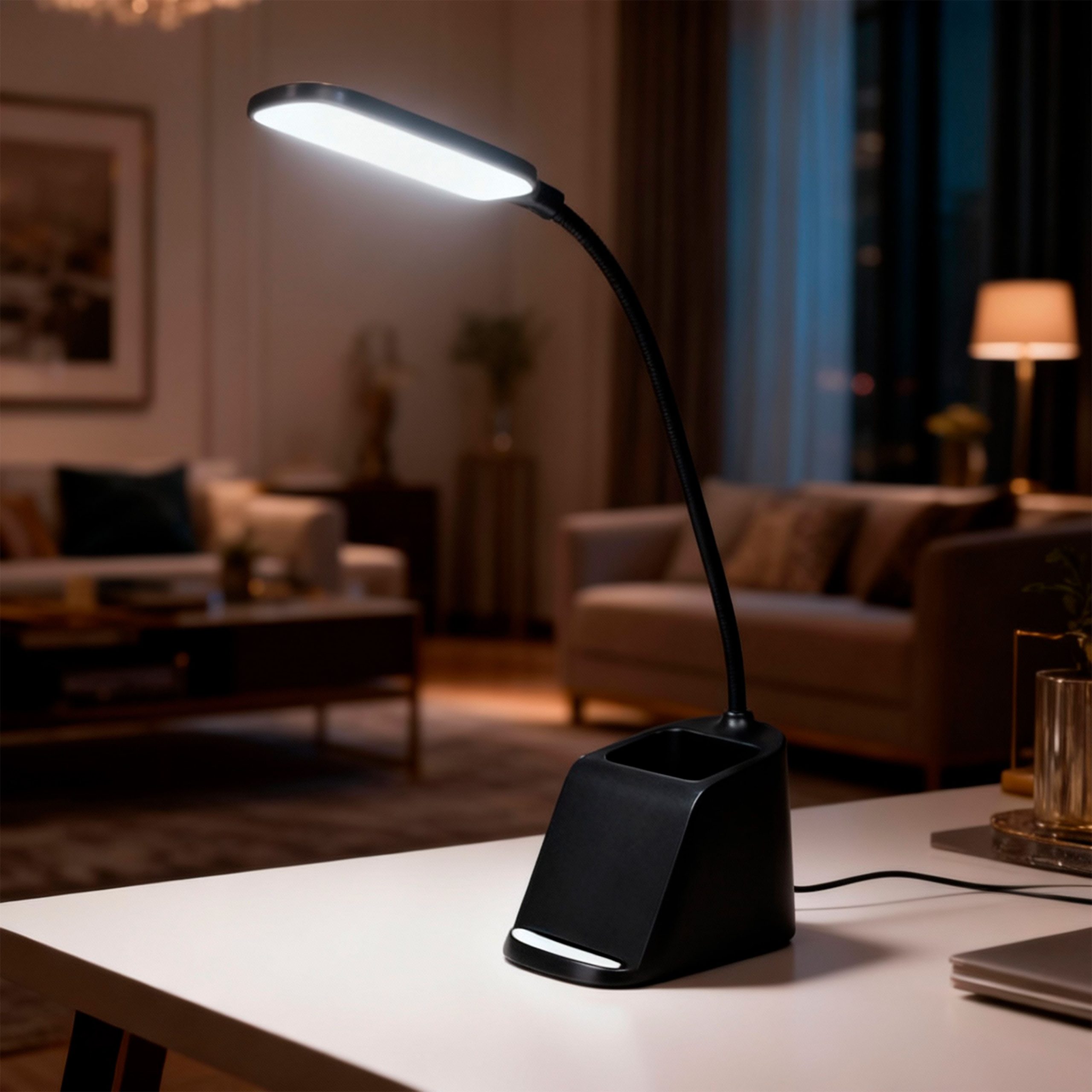 Светильник BOLZANO, настольный, LED, черный