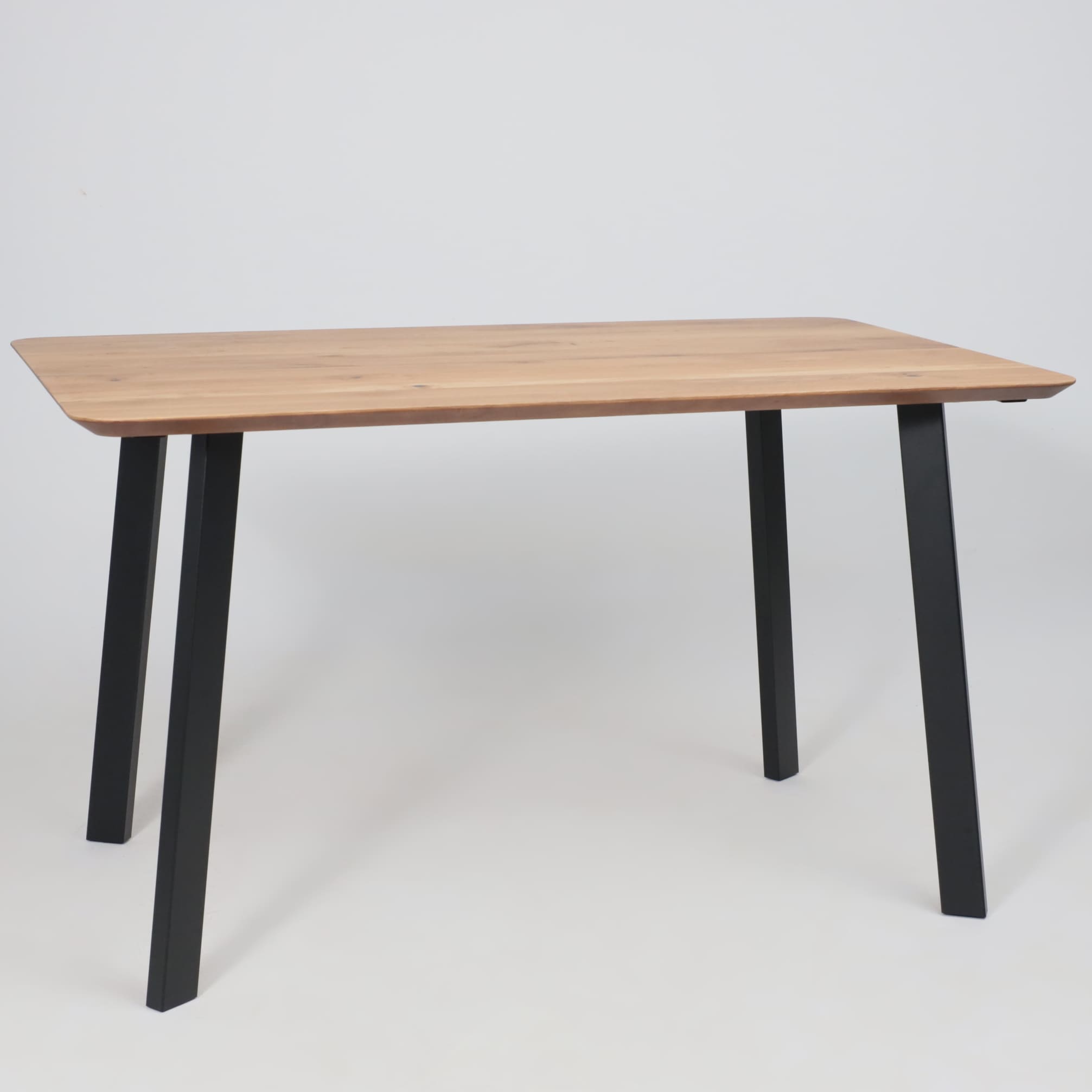 Стол МАЙОН, 120*80*74, дуб натуральный/черный (ПР-2 DSW (Т27) (02) КС-60)