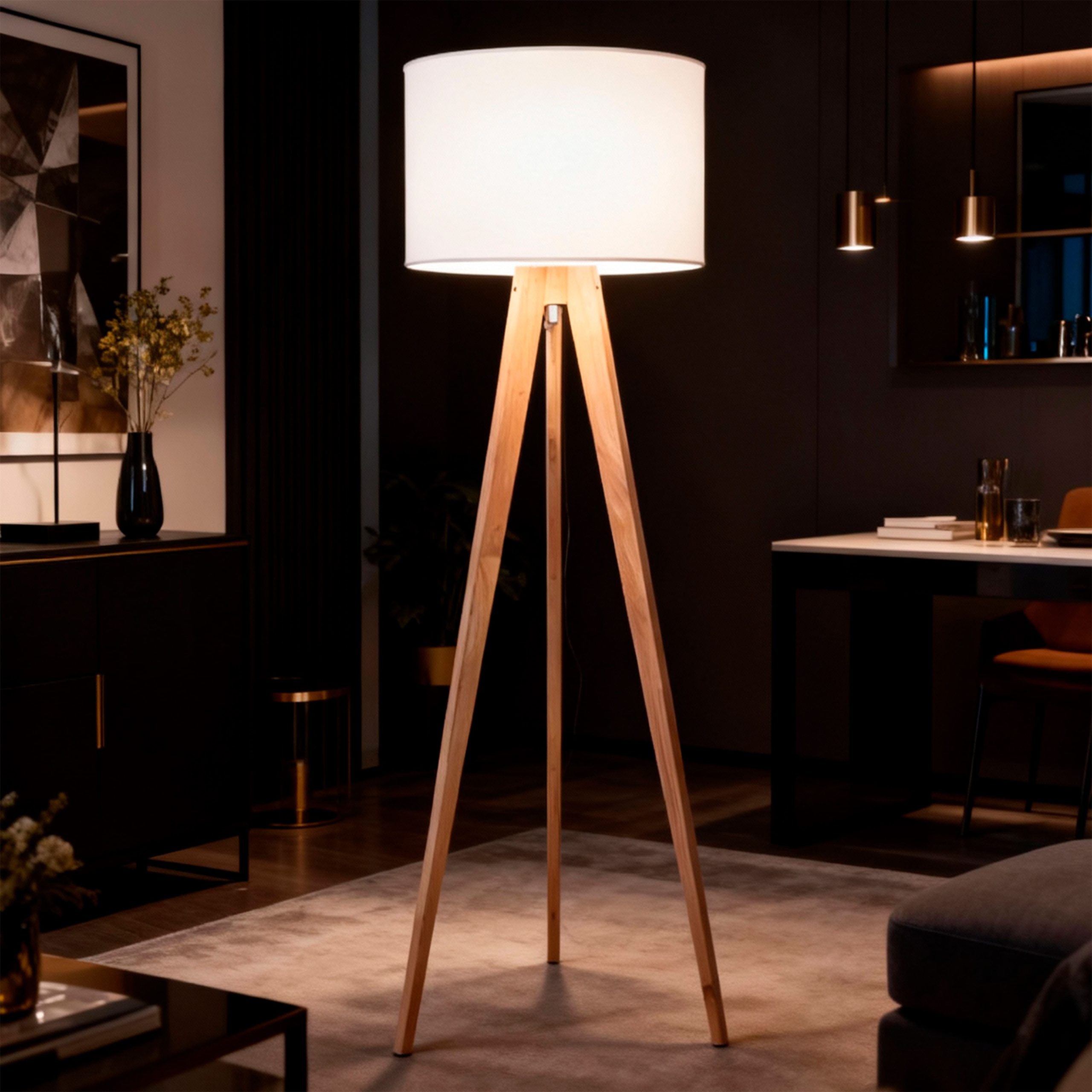 Светильник RIVIERA, напольный, E27, белый