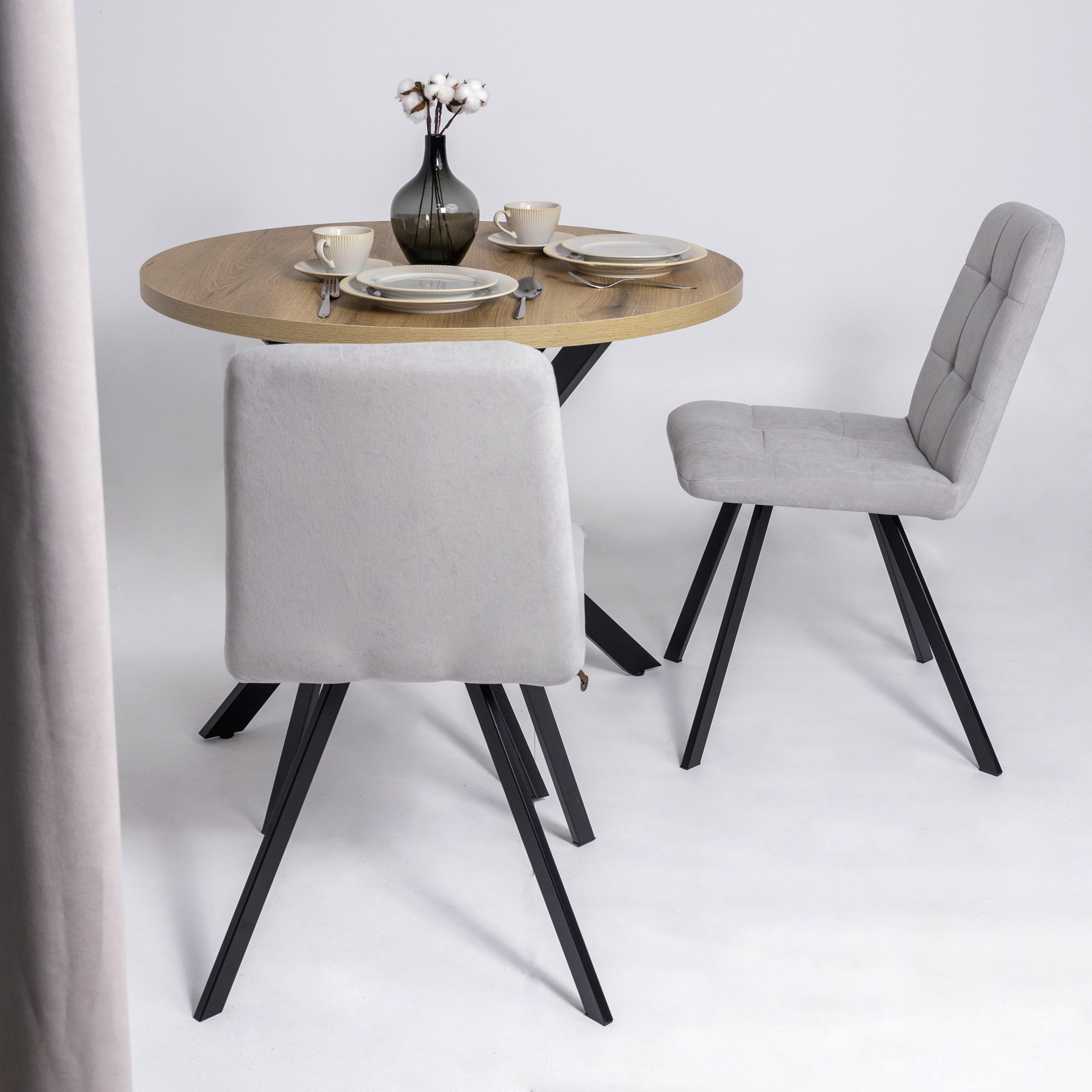 Стул ROMMY, b20 SILVER LUXчерный