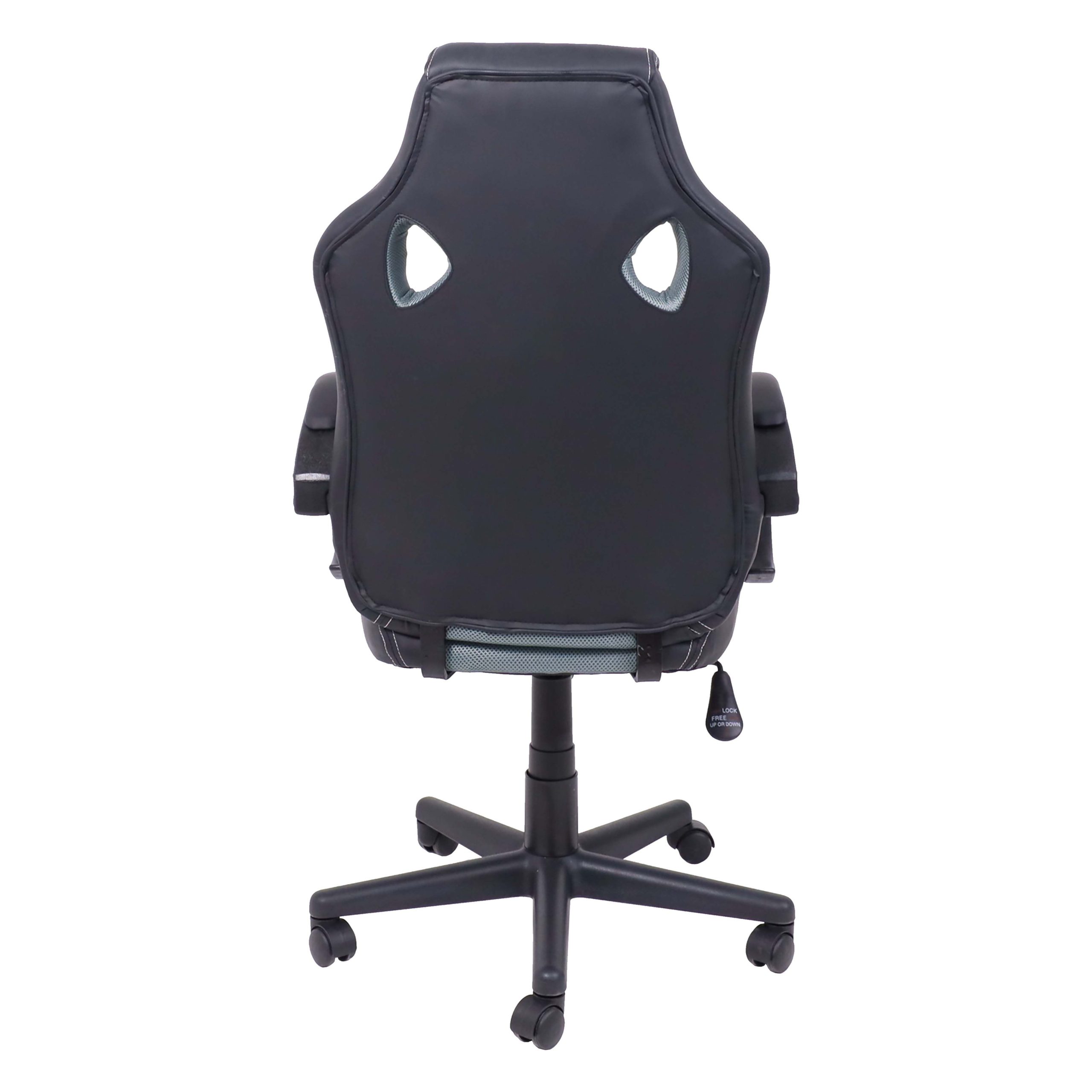 Кресло рабочее, поворотное FAN, тёмно-серый