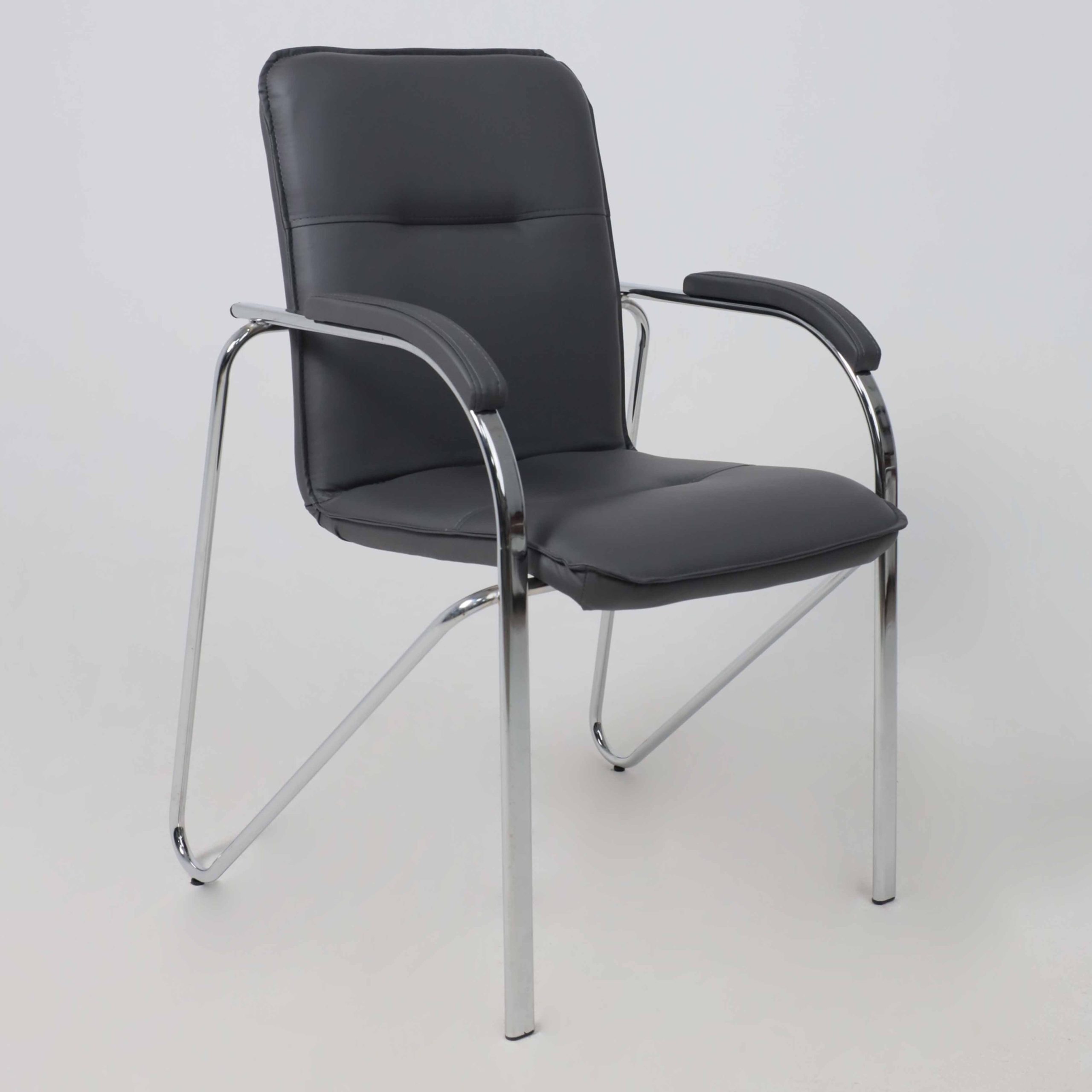 Кресло SAMBA AKS-1 Pegasso темно-серый, мягкие подлокотники