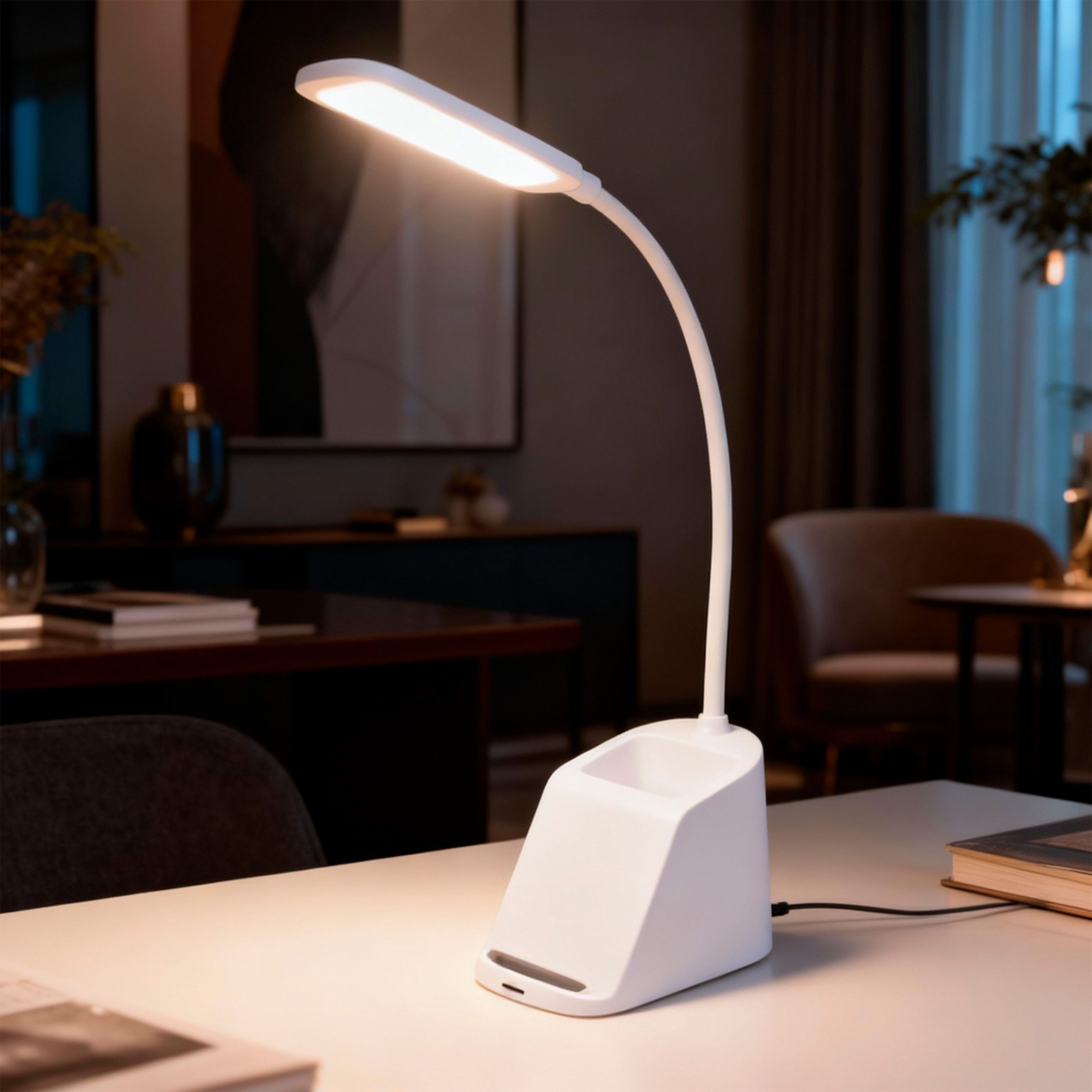 Светильник BOLZANO, настольный, LED, белый