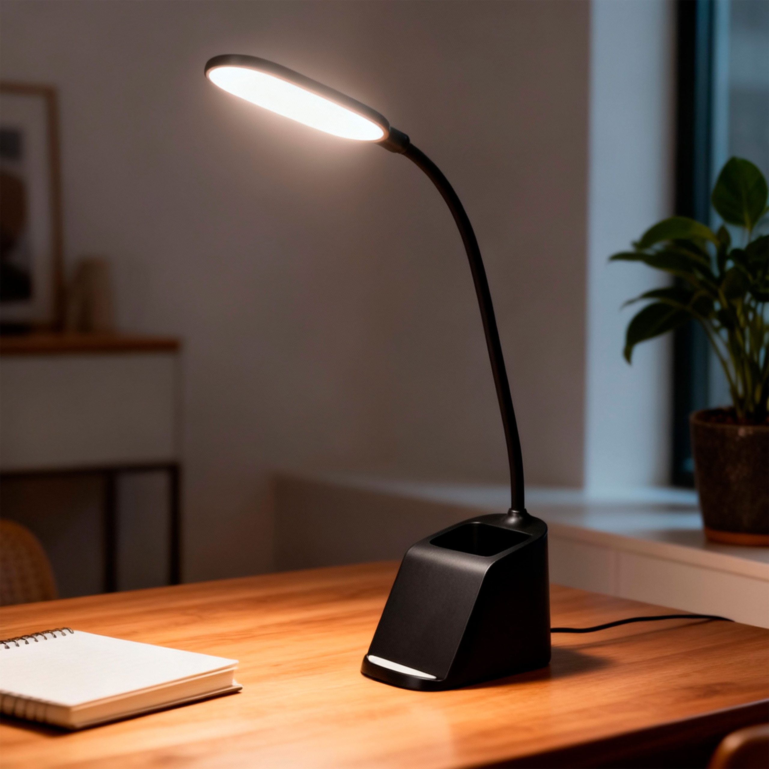 Светильник BOLZANO, настольный, LED, черный