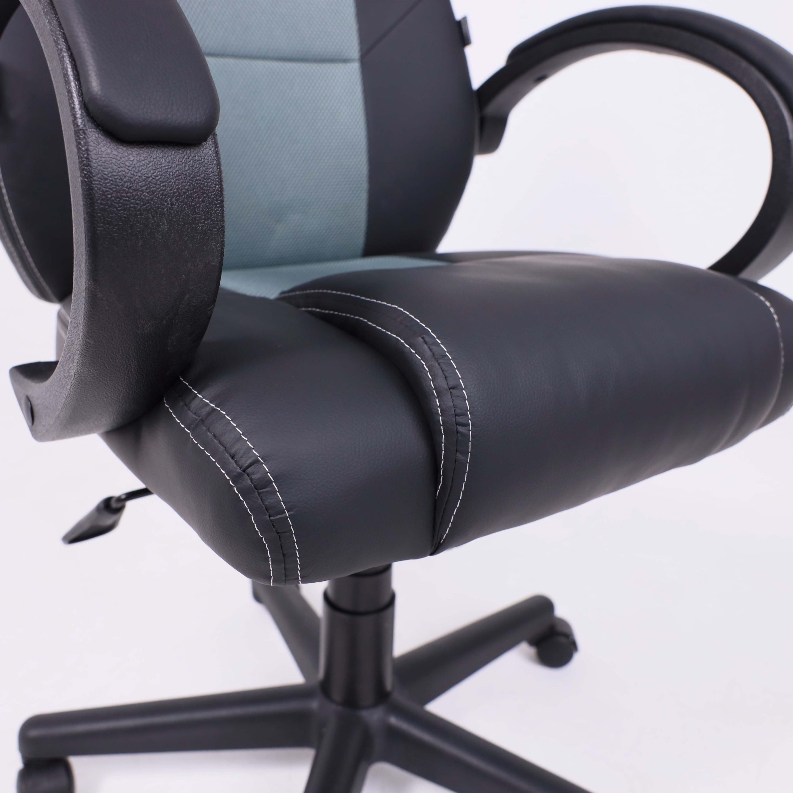 Кресло рабочее, поворотное FAN, тёмно-серый