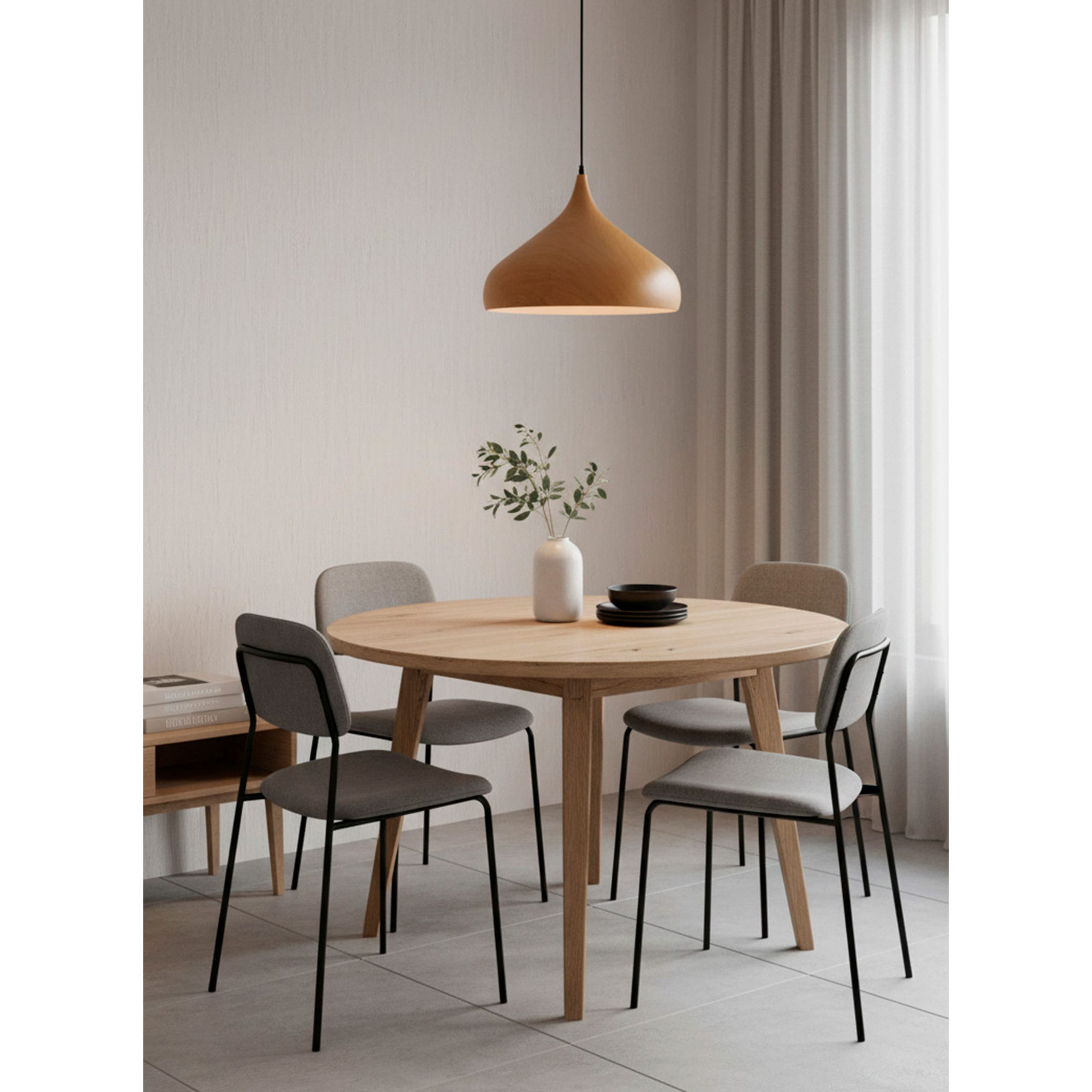 Светильник WOOD, потолочный, E27, цвет дуб