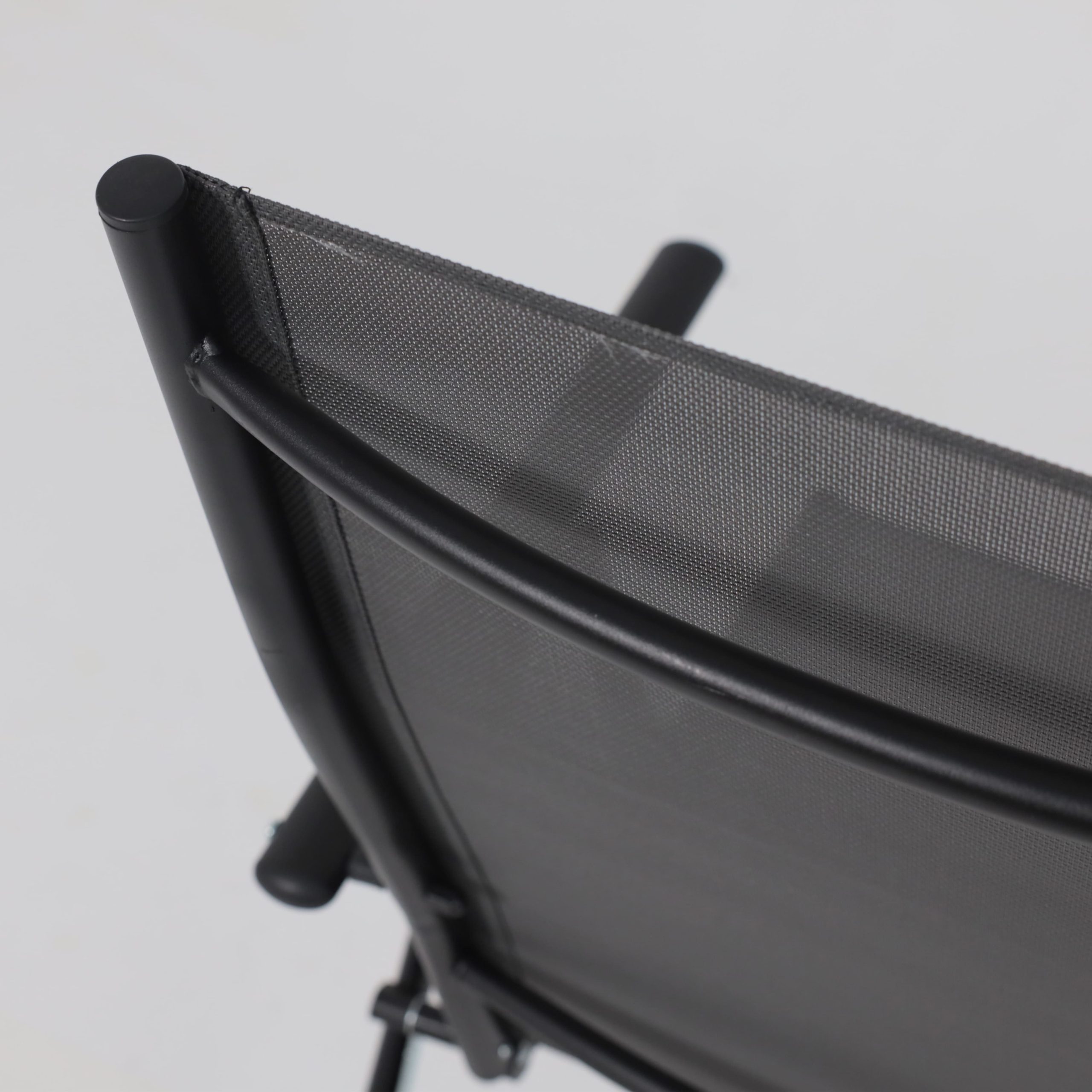 Кресло складное садовое CATANIA, серый/черный