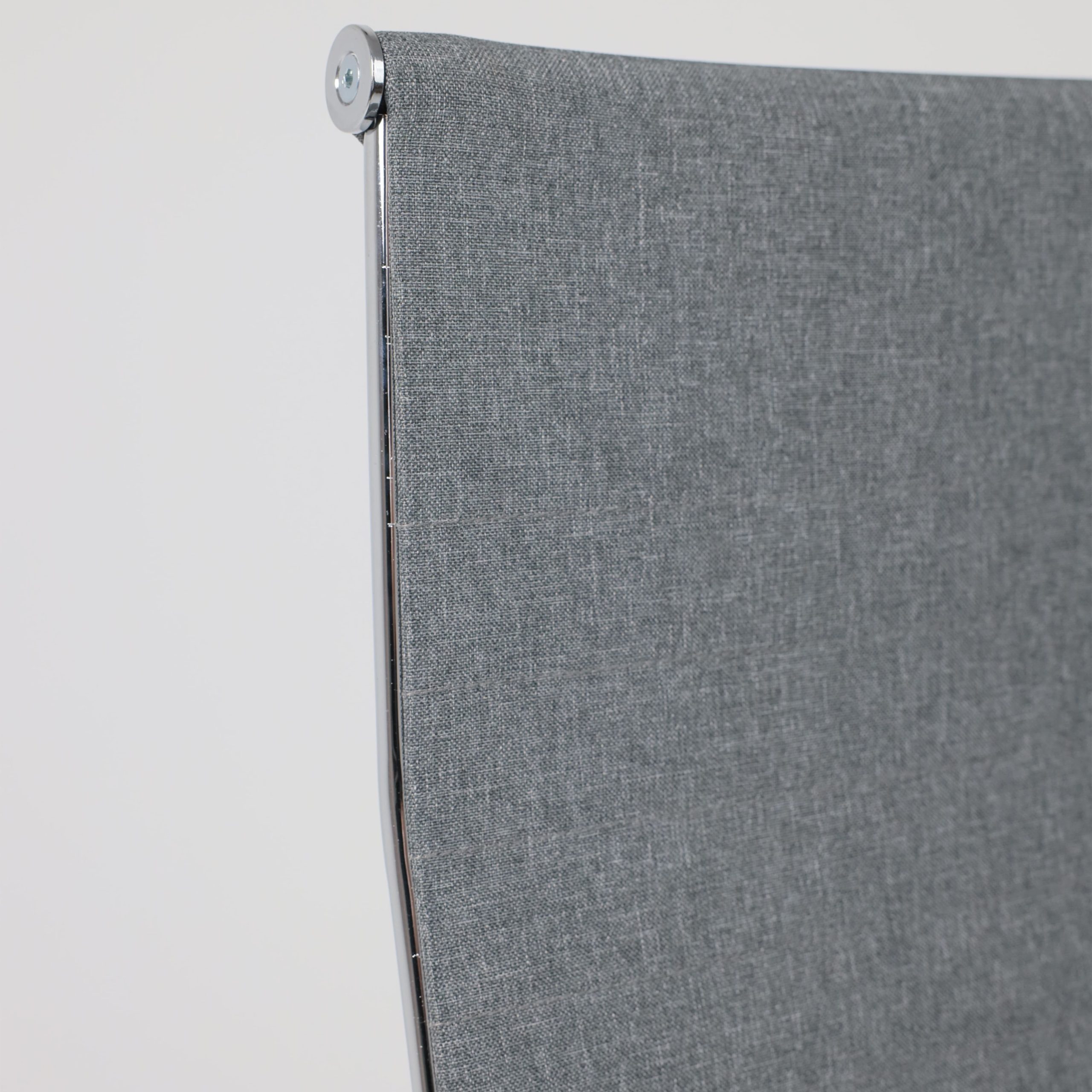 Кресло поворотное EVELIN, ткань, серый