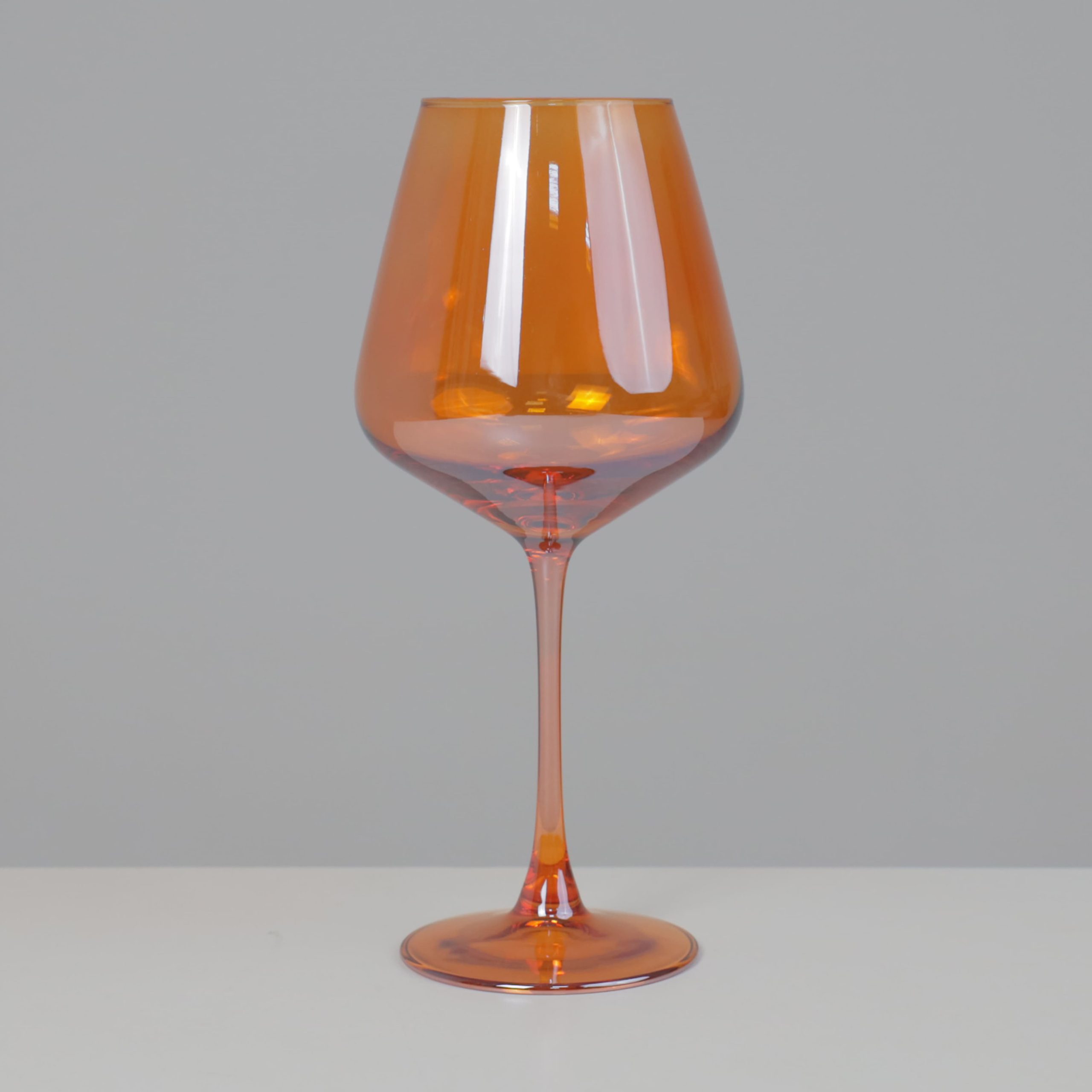 Бокал для вина EMBER DUSK, янтарный