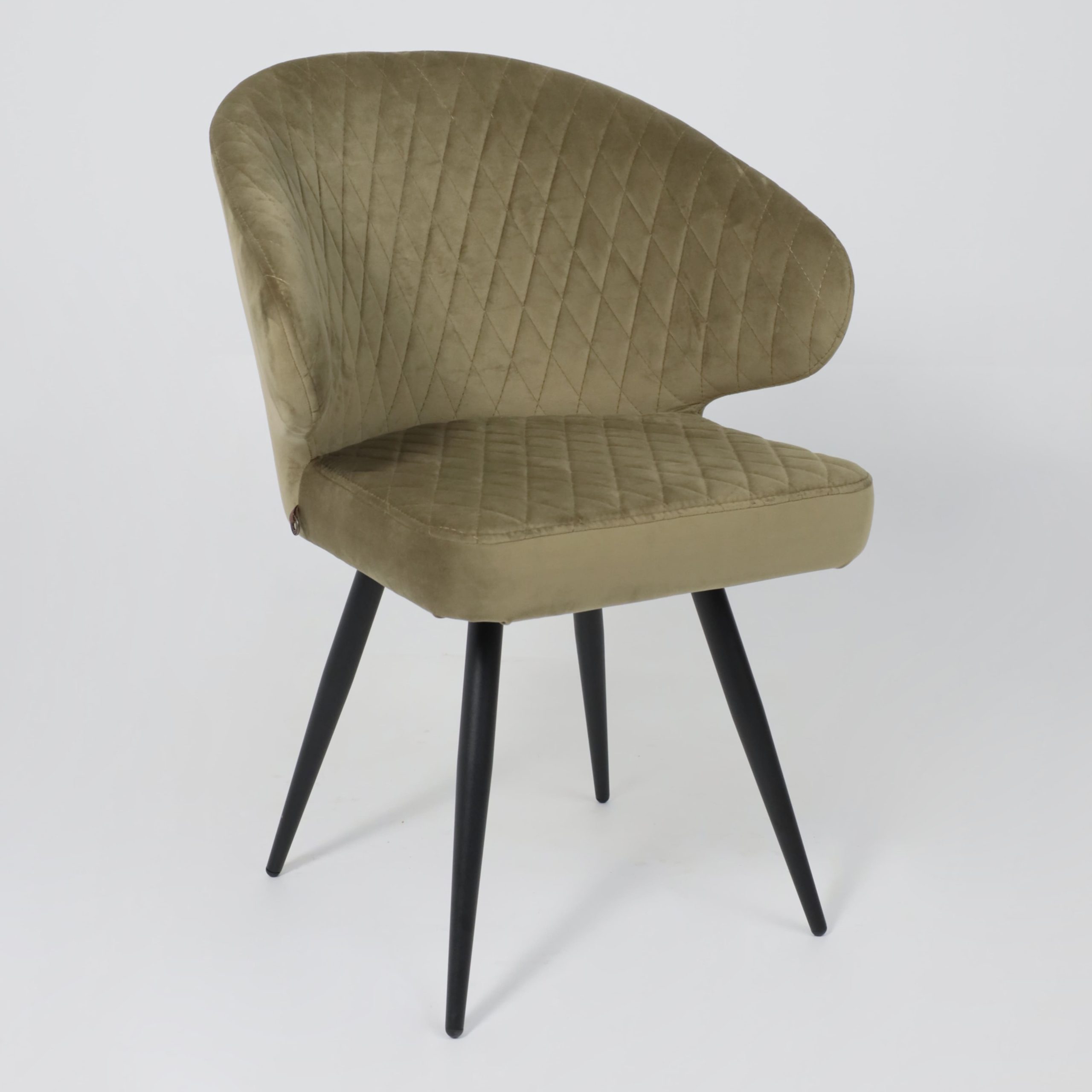 Стул ROB-R1 360, d12 OLIVE LUXчерный